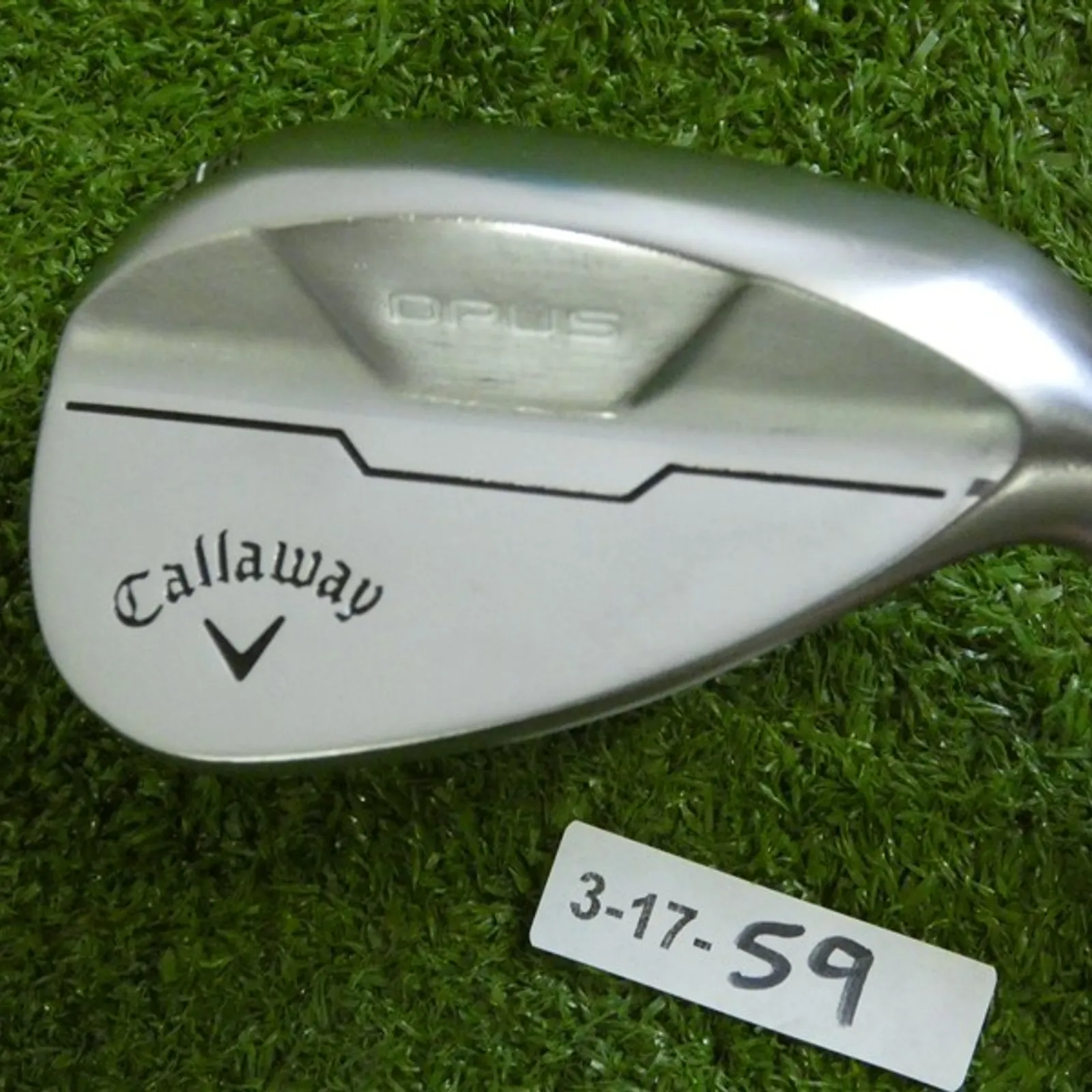 Wedge Callaway Opus Platinum Chrome : Achat Callaway Opus Platinum au meilleur prix