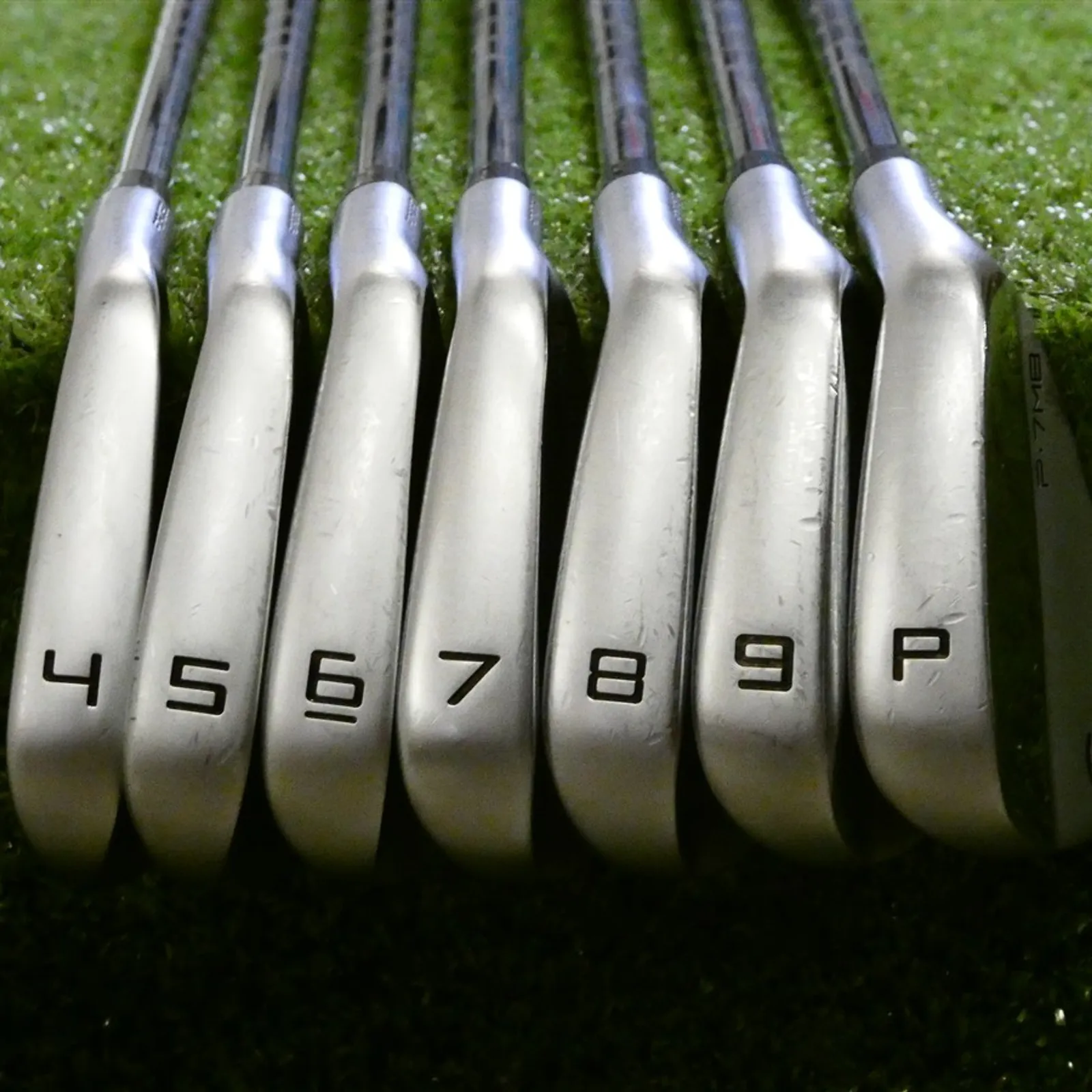 TaylorMade 2023 P7MB Forged Irons 4-P KBS Tour Stiff Steel Excellent