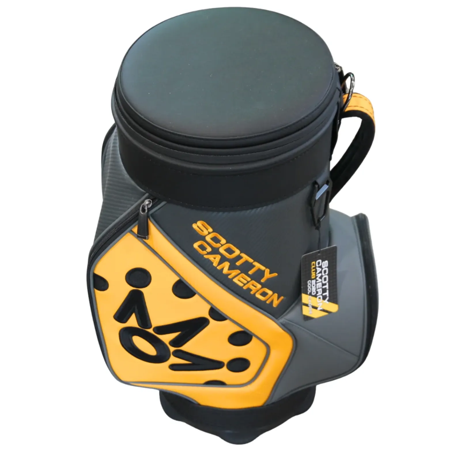 SCOTTY CAMERON ブラックキャディバッグ SCOTTY CAMERON Limited Staff Bag Scotty Dog Pattern Black Golf