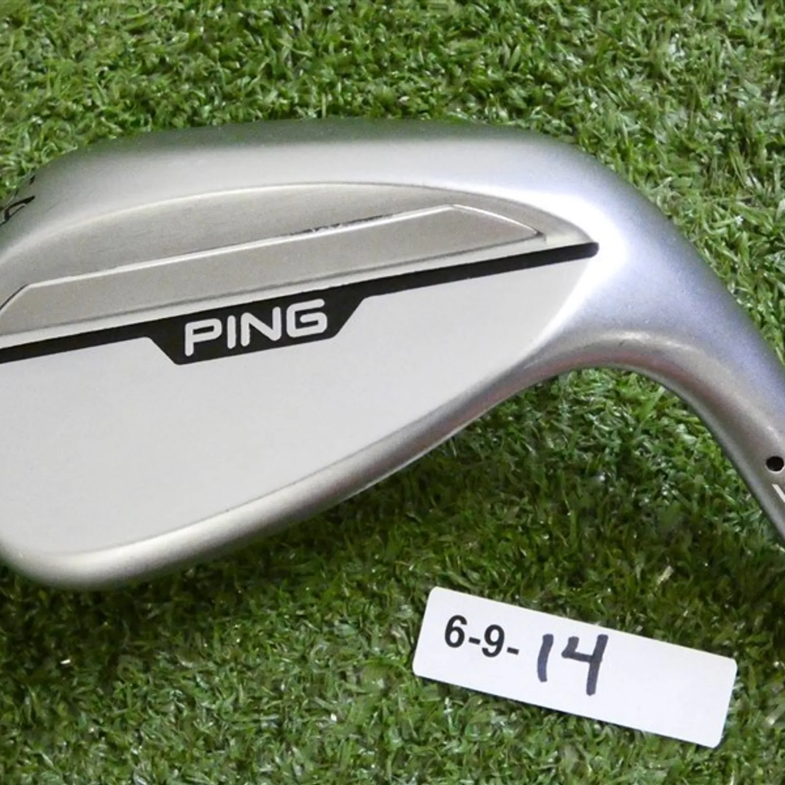 Ping S159 Chrome 54* 10* Sand Wedge H Grind Z-Z115 Steel Black Dot