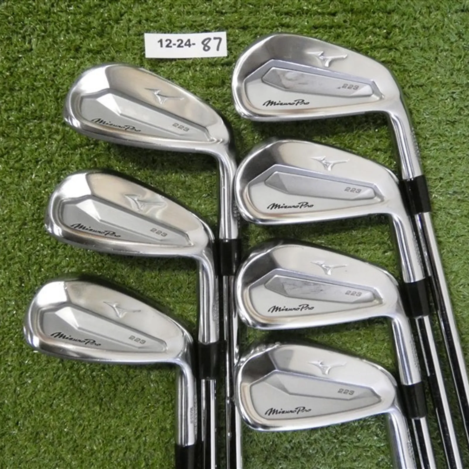 Mizuno Pro 223 Forged Irons 5-P & G NS Pro Modus 3 Tour 130 Stiff