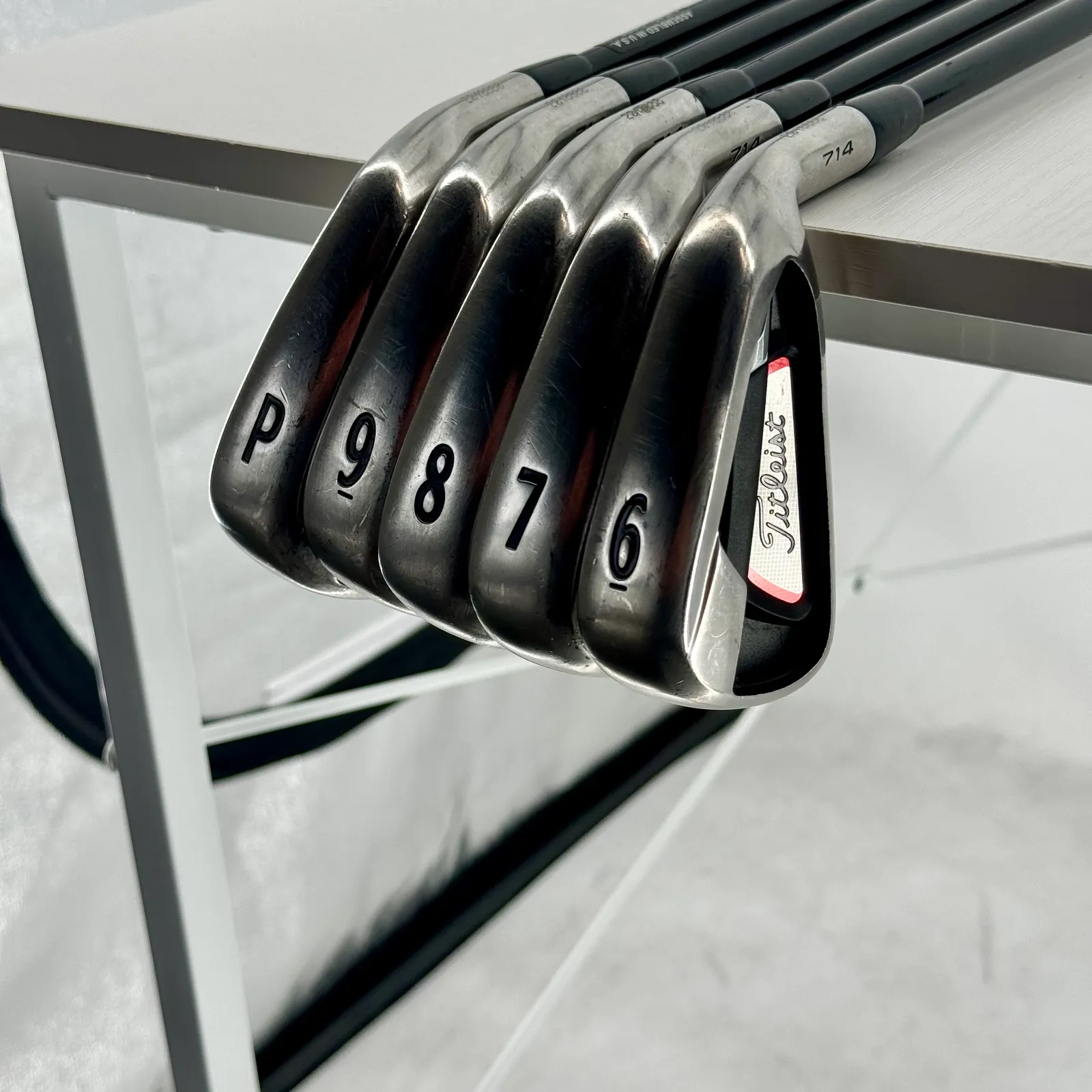 Titleist 714 AP1 6-PW Iron Set - Kuro Kage 65g S Flex - GP Tour