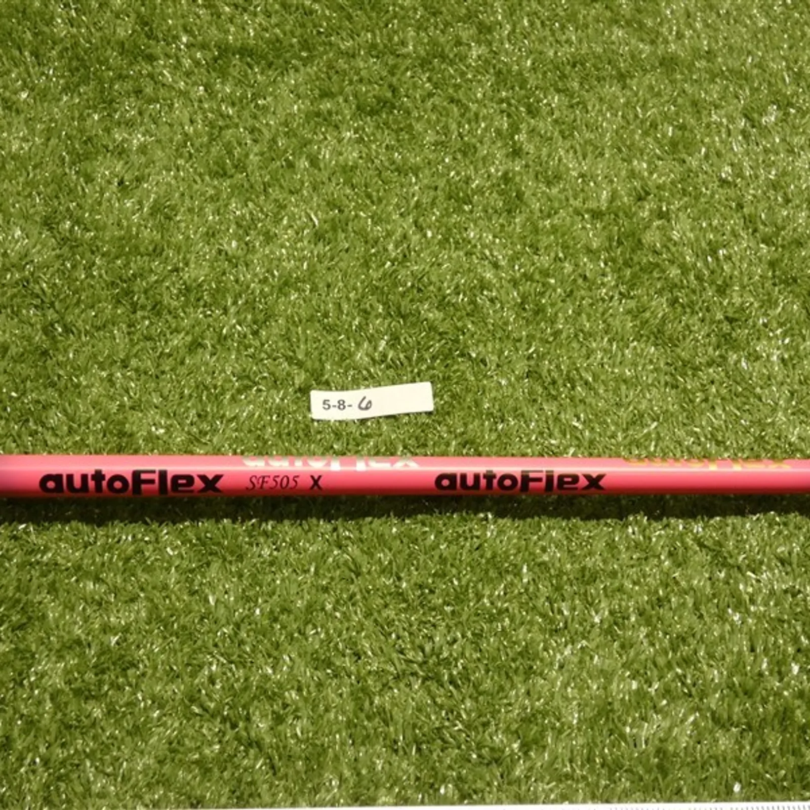 AutoFlex Original Pink SF505 X (100-110 MPH) Pulled Driver Shaft