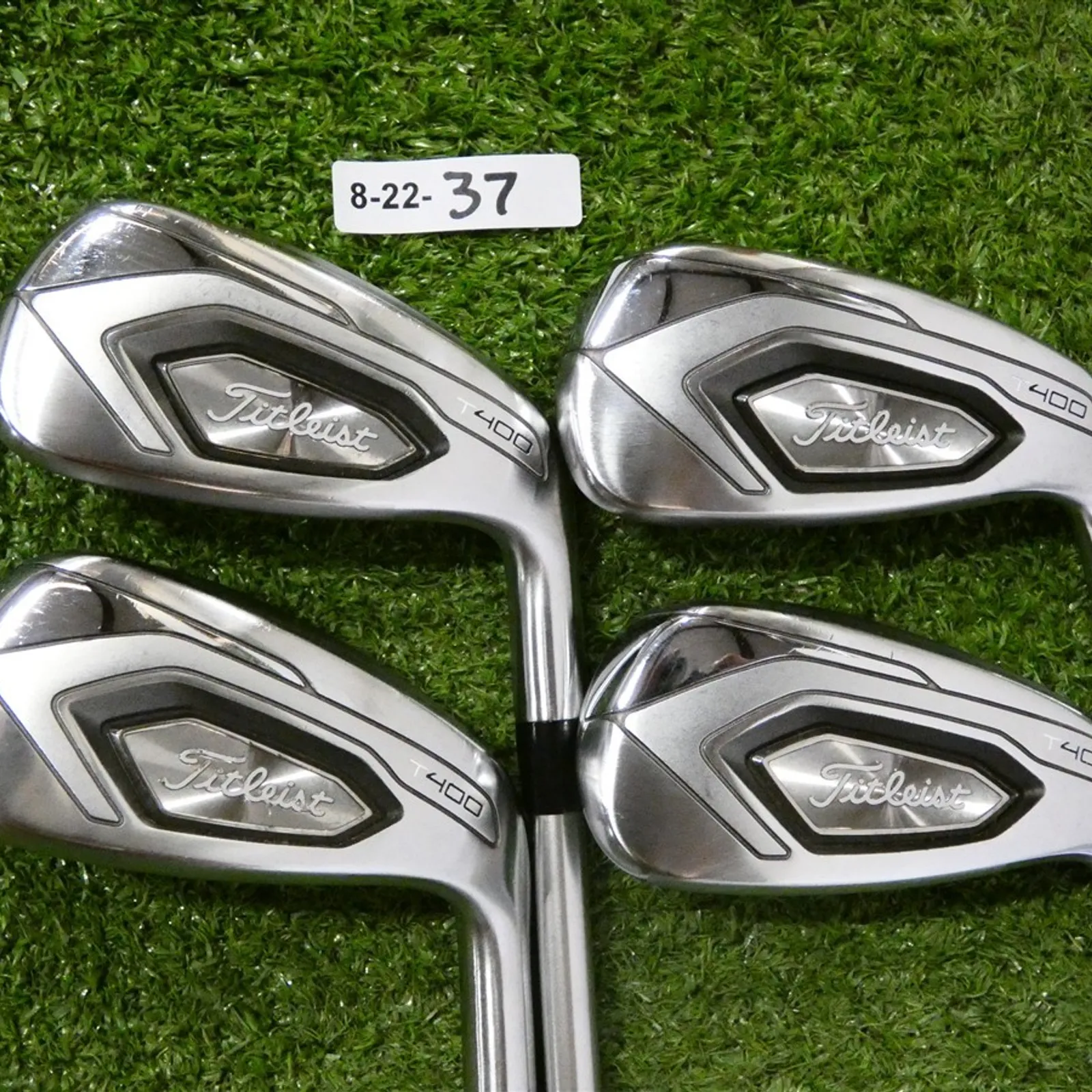 Titleist T400 Irons 7-P Fubuki MV 50 A Senior Graphite Excellent