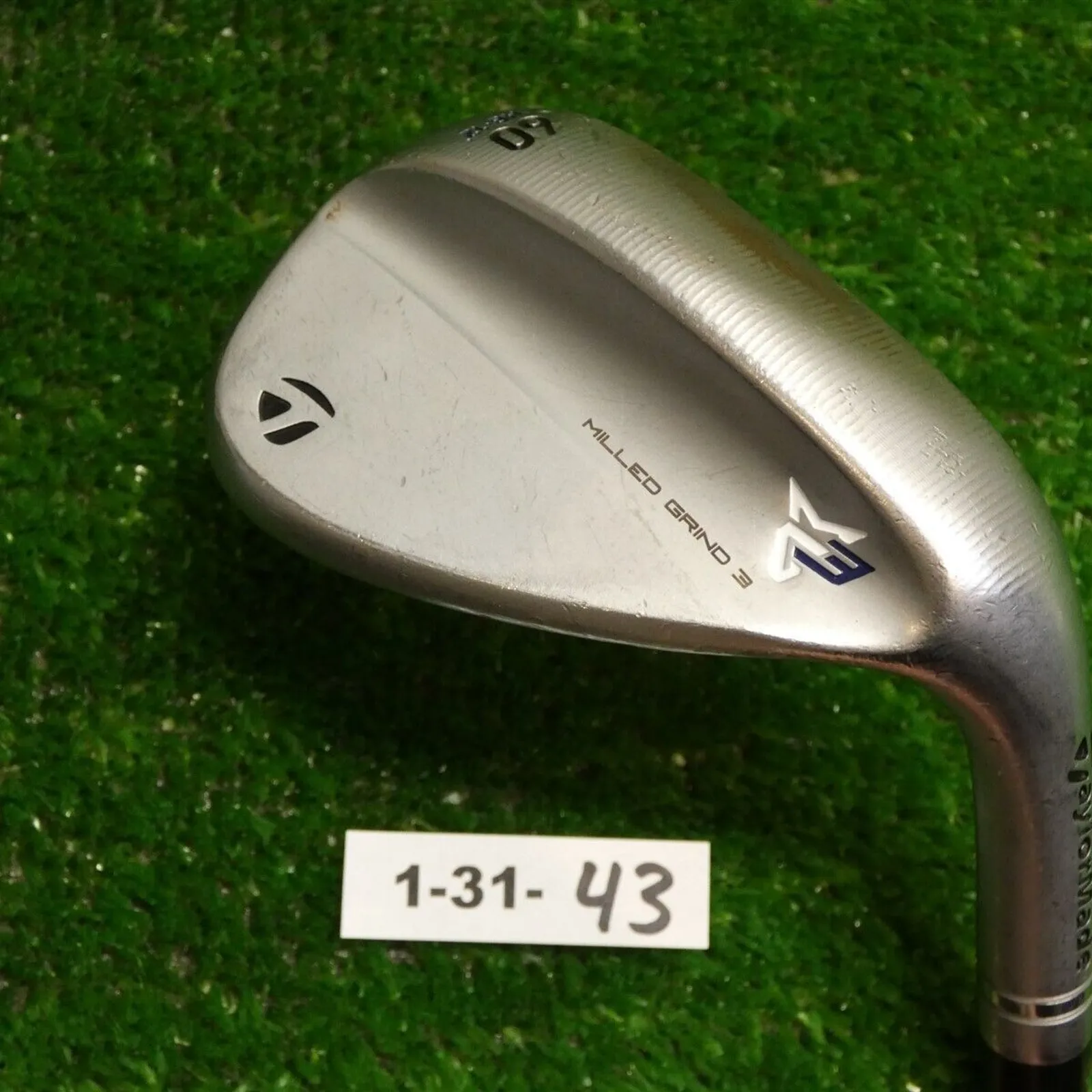 【きんけい】TaylorMade MILLEDGRIND3 60°/12° Milled Grind 3 Wedge | TaylorMade