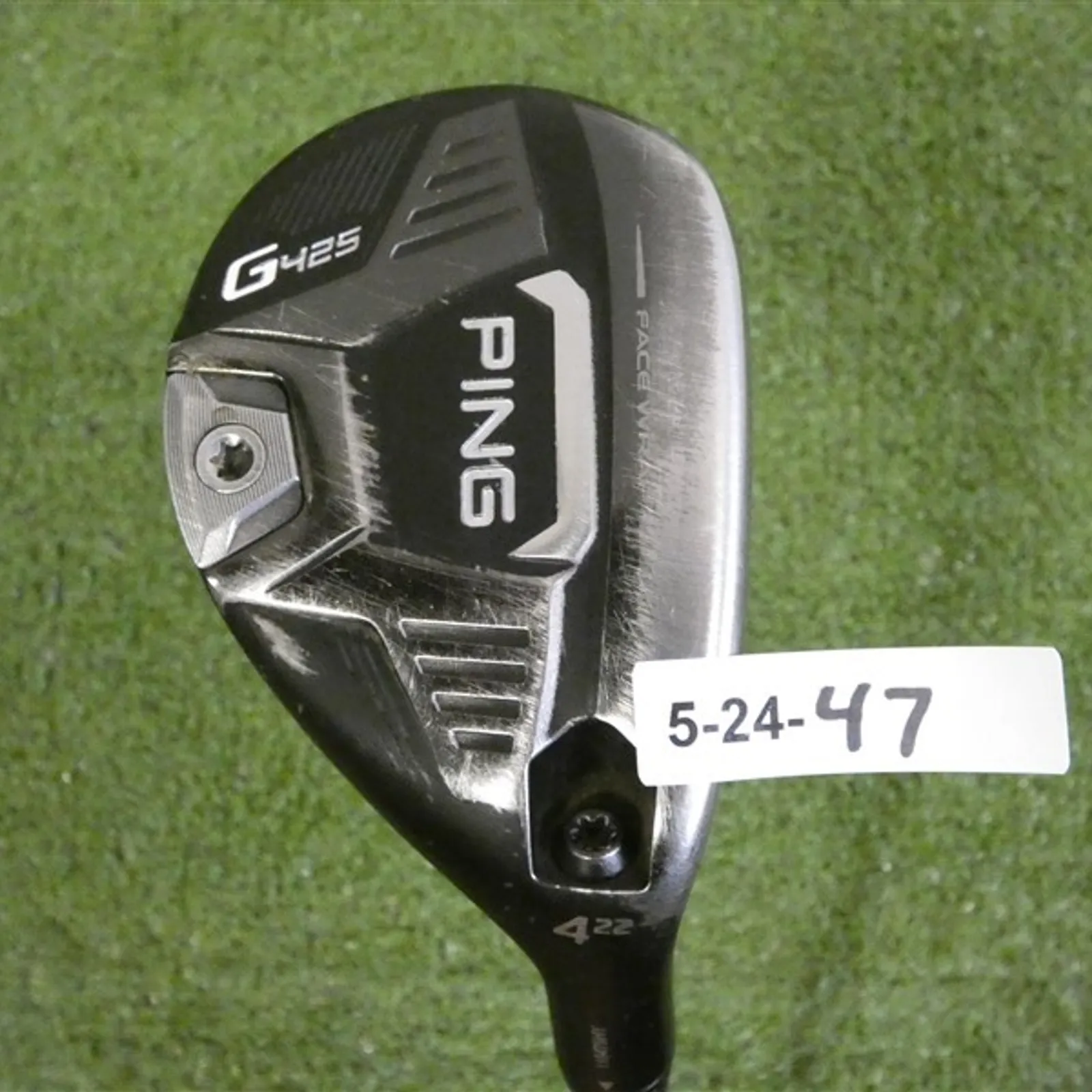 PING G425 22* 4 Hybrid Rescue Alta CB 70 Stiff Graphite Mid