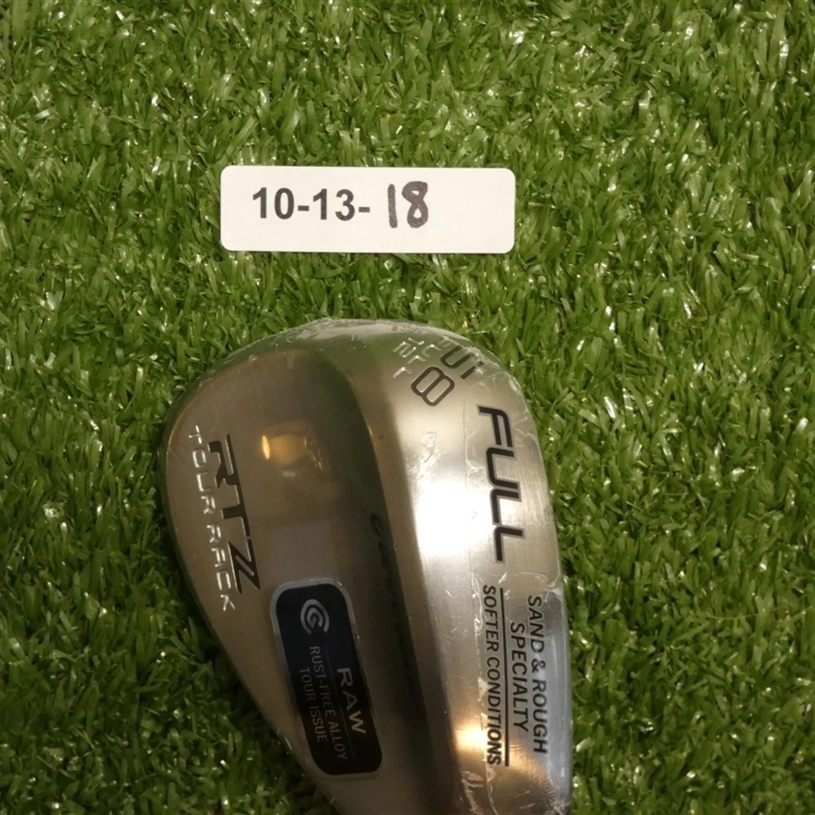 Cleveland RTZ Tour Rack Raw 58* 12* Lob Wedge Full Dynamic Gold