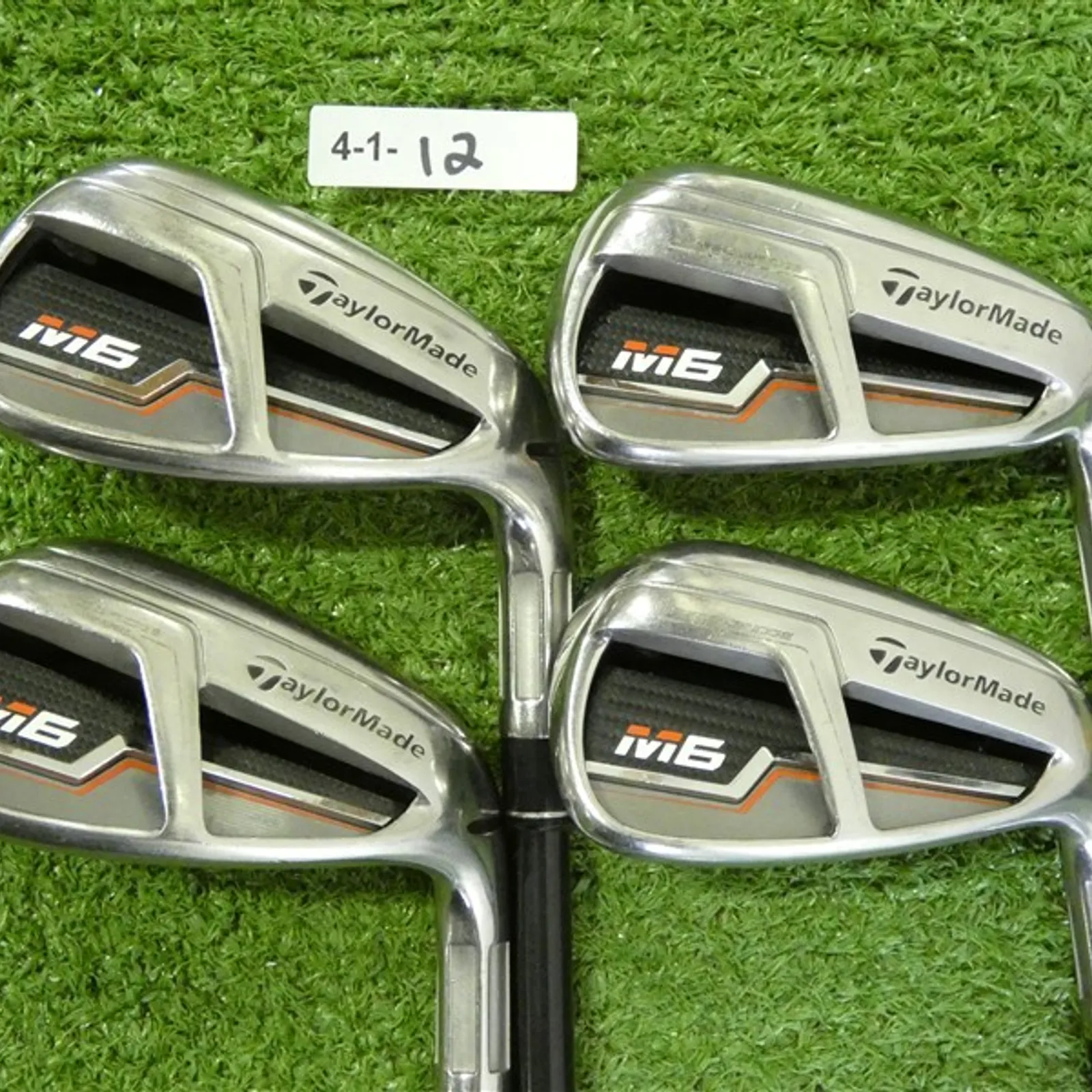 TaylorMade M6 Irons 7-P Fujikura Atmos 6R Regular Graphite
