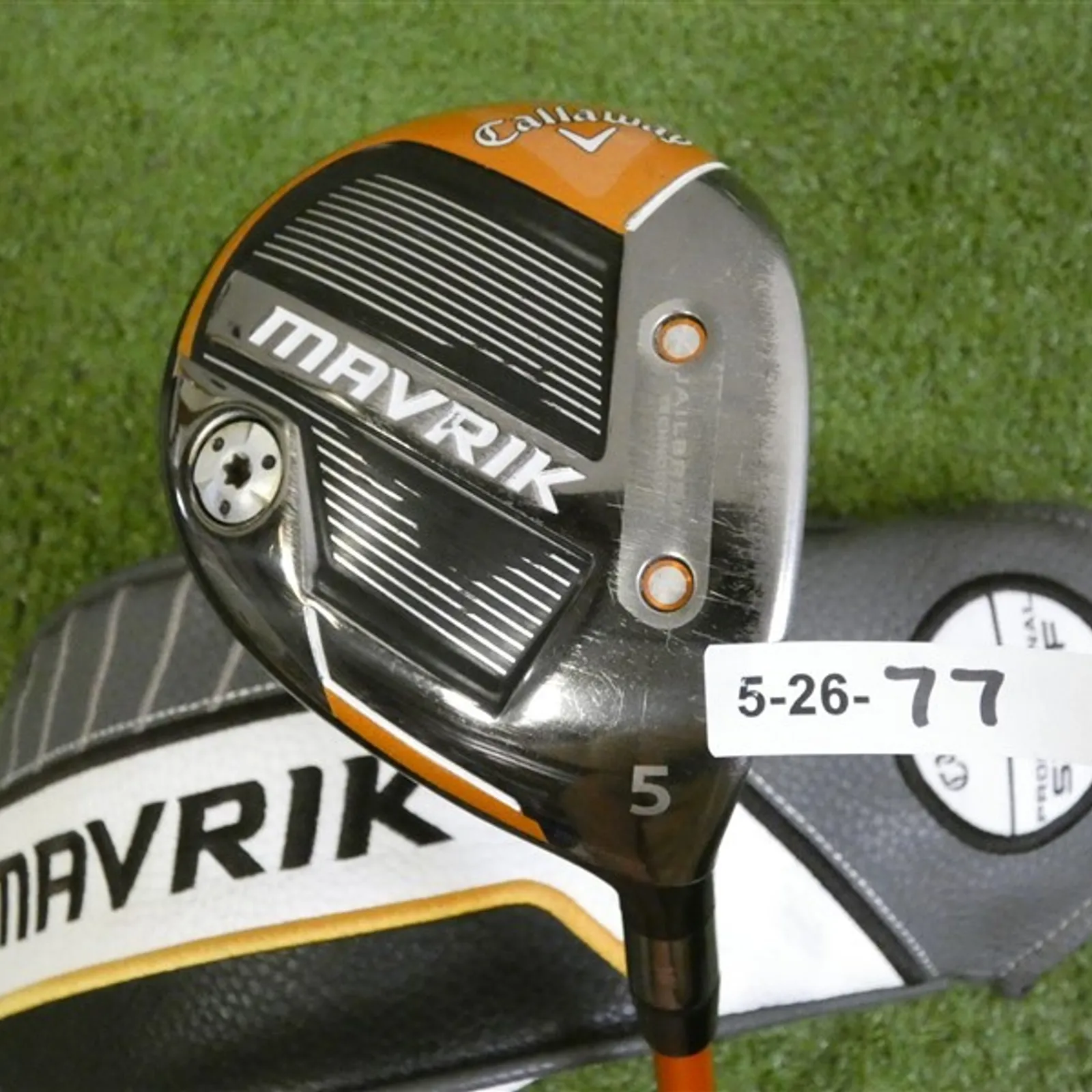 【美品】　キャロウェイ マーベリック 5w 18 tour AD DI 6S Callaway Mavrik 18* 5 Wood Tour AD DI-6S Stiff Graphite with Staff