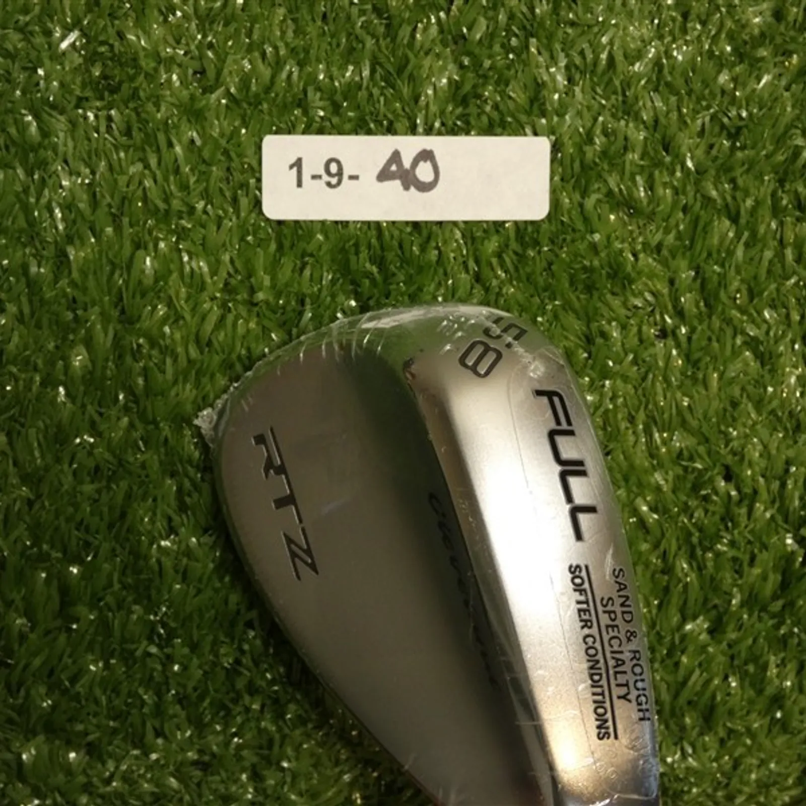 Cleveland RTZ ZipCore Tour Satin 58* 12* Lob Wedge Full DG Spinner