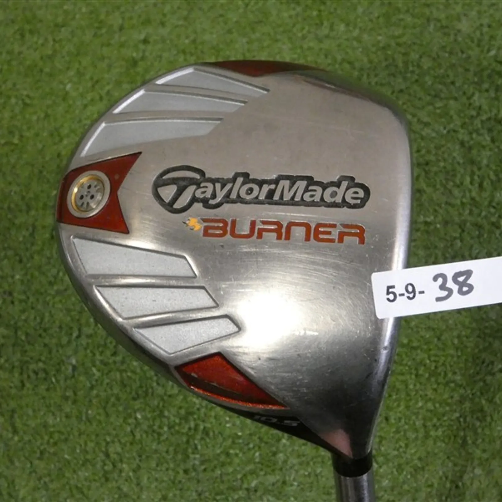 TaylorMade Burner TP 10.5* Driver REAX SuperFast 50 Stiff Graphite