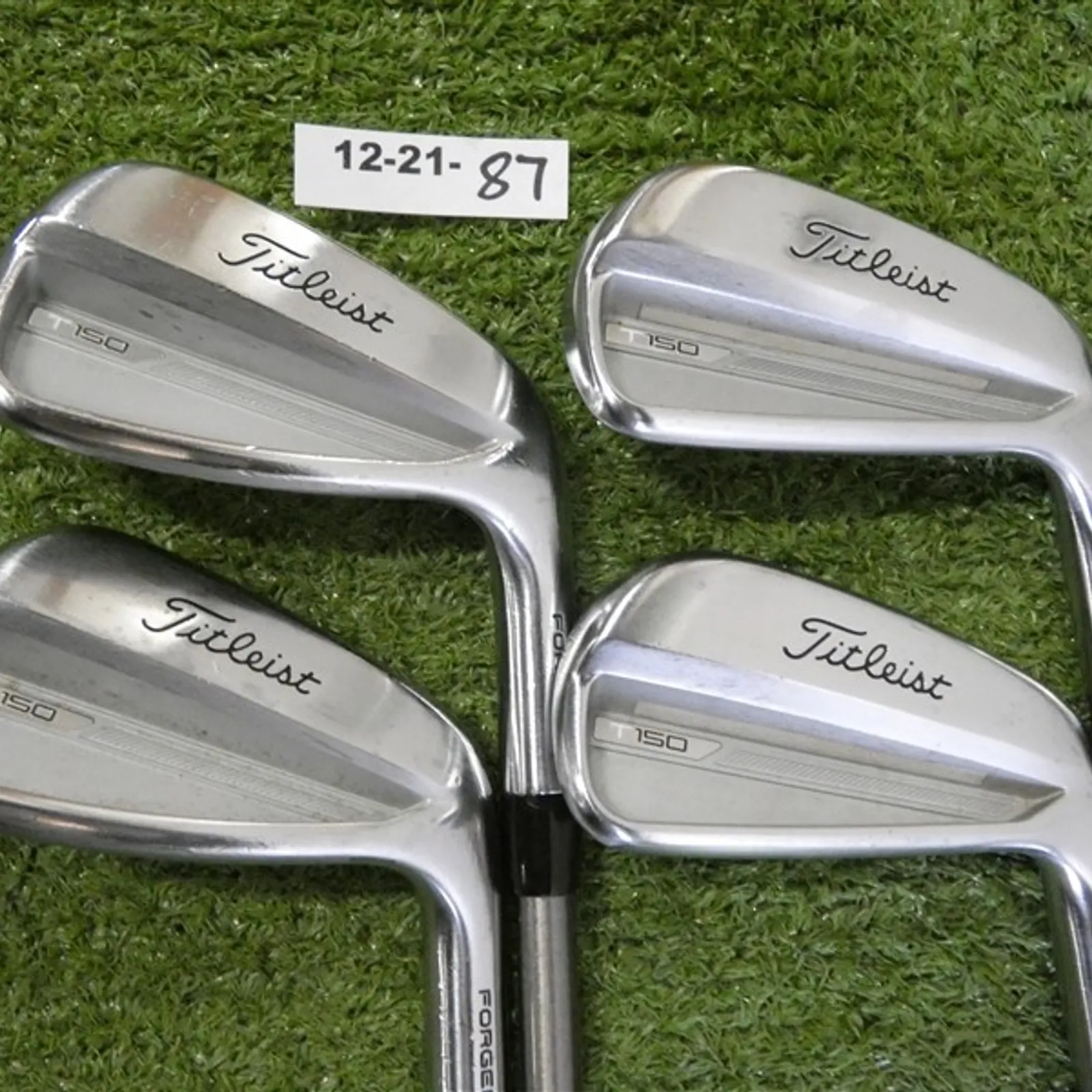 Titleist 2023 T150 Irons 6-9 (No P Wedge) SteelFiber i80 Stiff