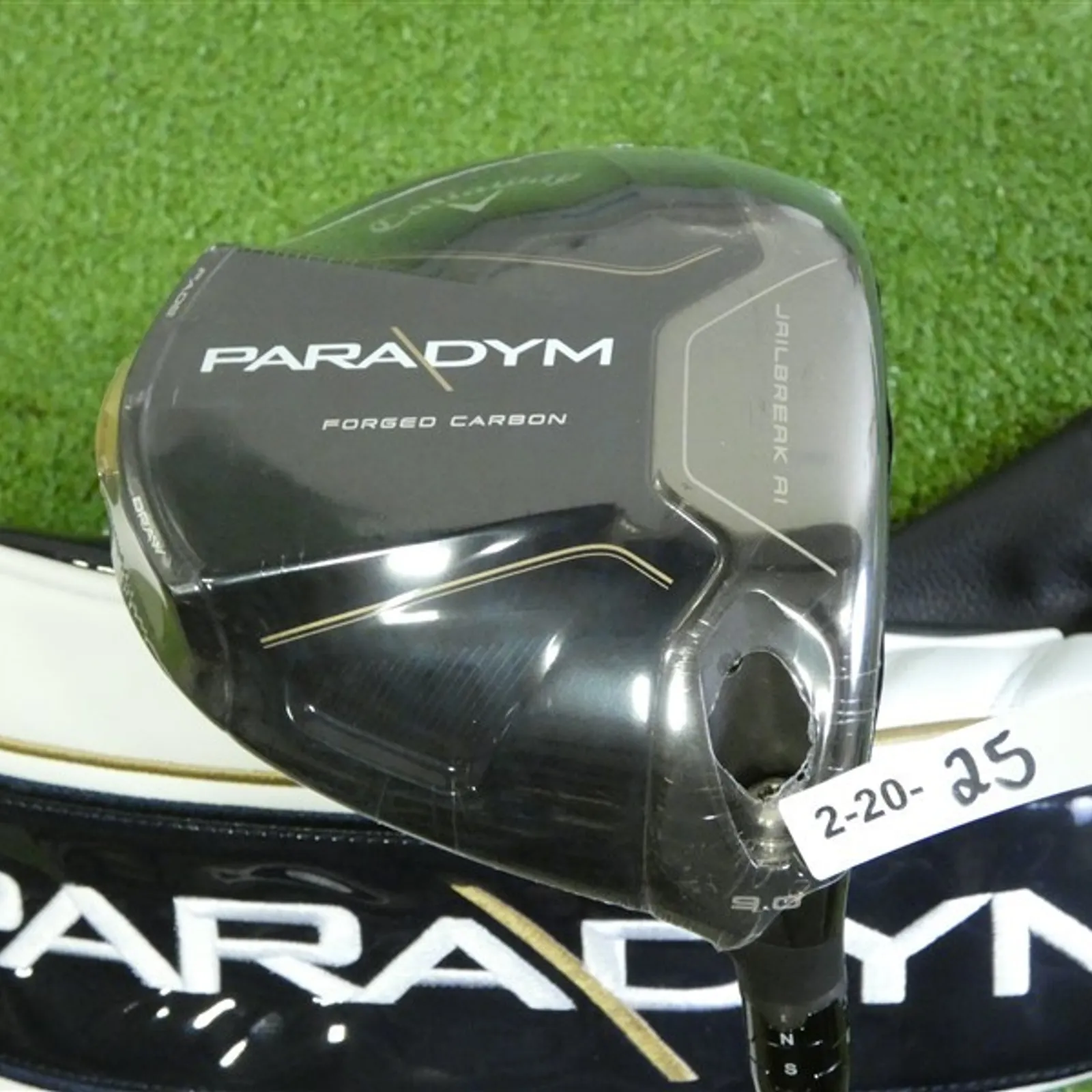 Callaway Paradym 9.0* Driver HZRDUS Gen 4 Silver 50g 6.0 Stiff