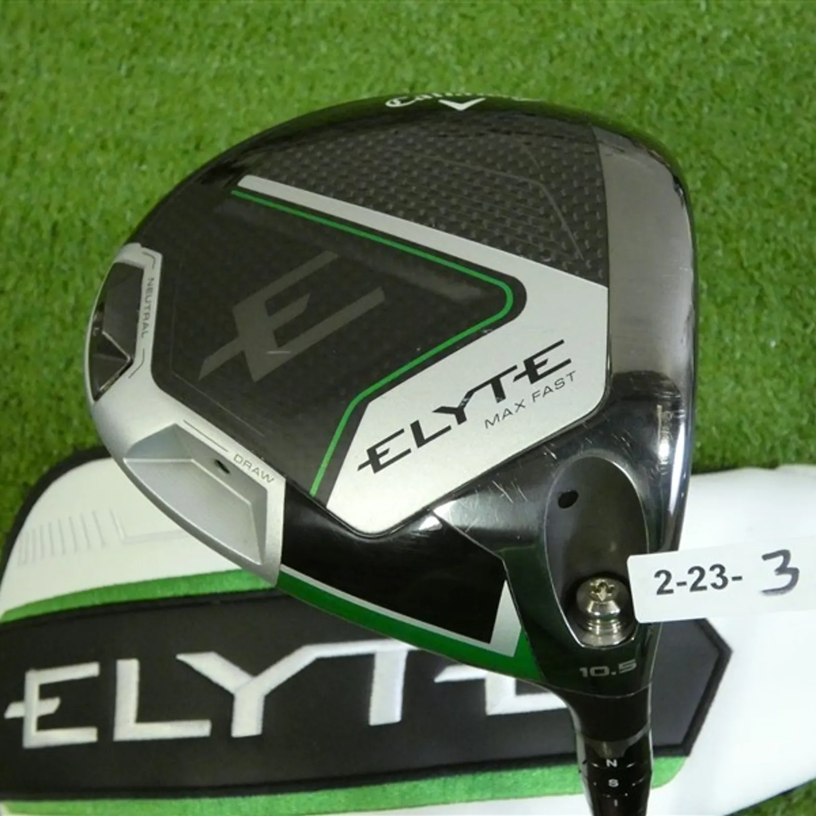 Callaway Elyte Max Fast 10.5* Driver Vanquish 50 Regular Graphite