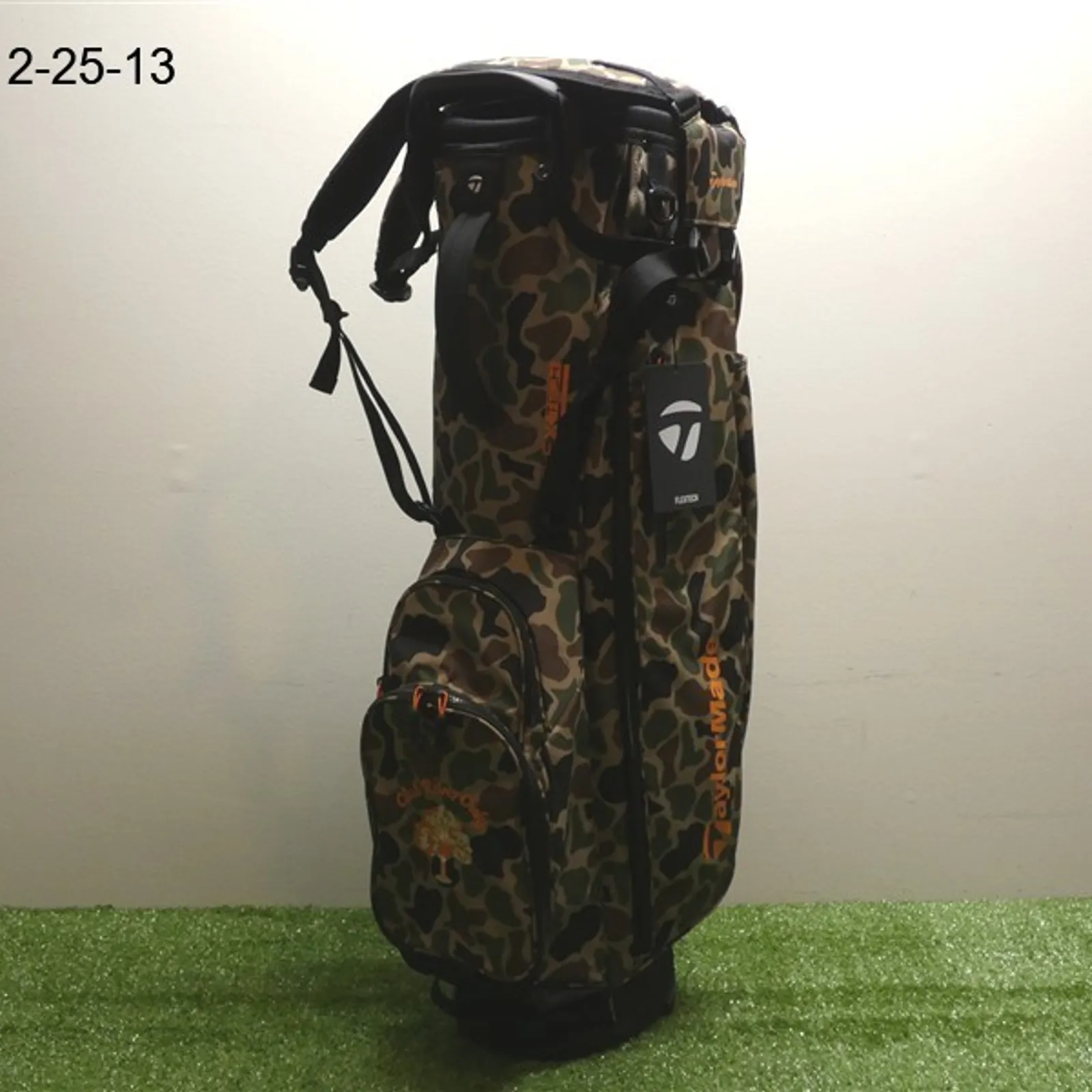 TaylorMade TM24 FlexTech 4-Way Carry Stand Golf Bag C.C. Logo Camo New