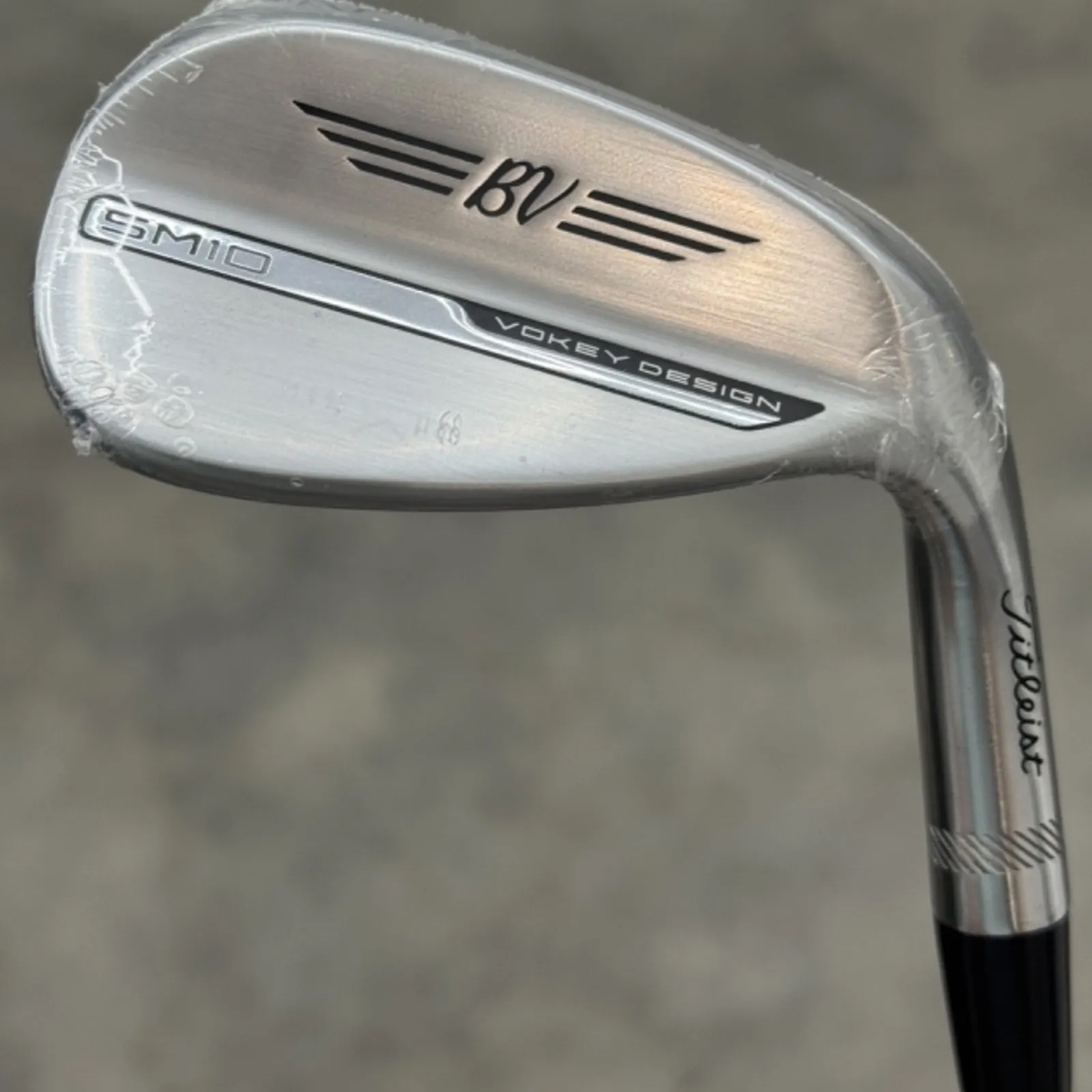 NEW Titleist SM10 Vokey Tour Chrome 52-08 F Grind w/ Wedge Flex Shaft