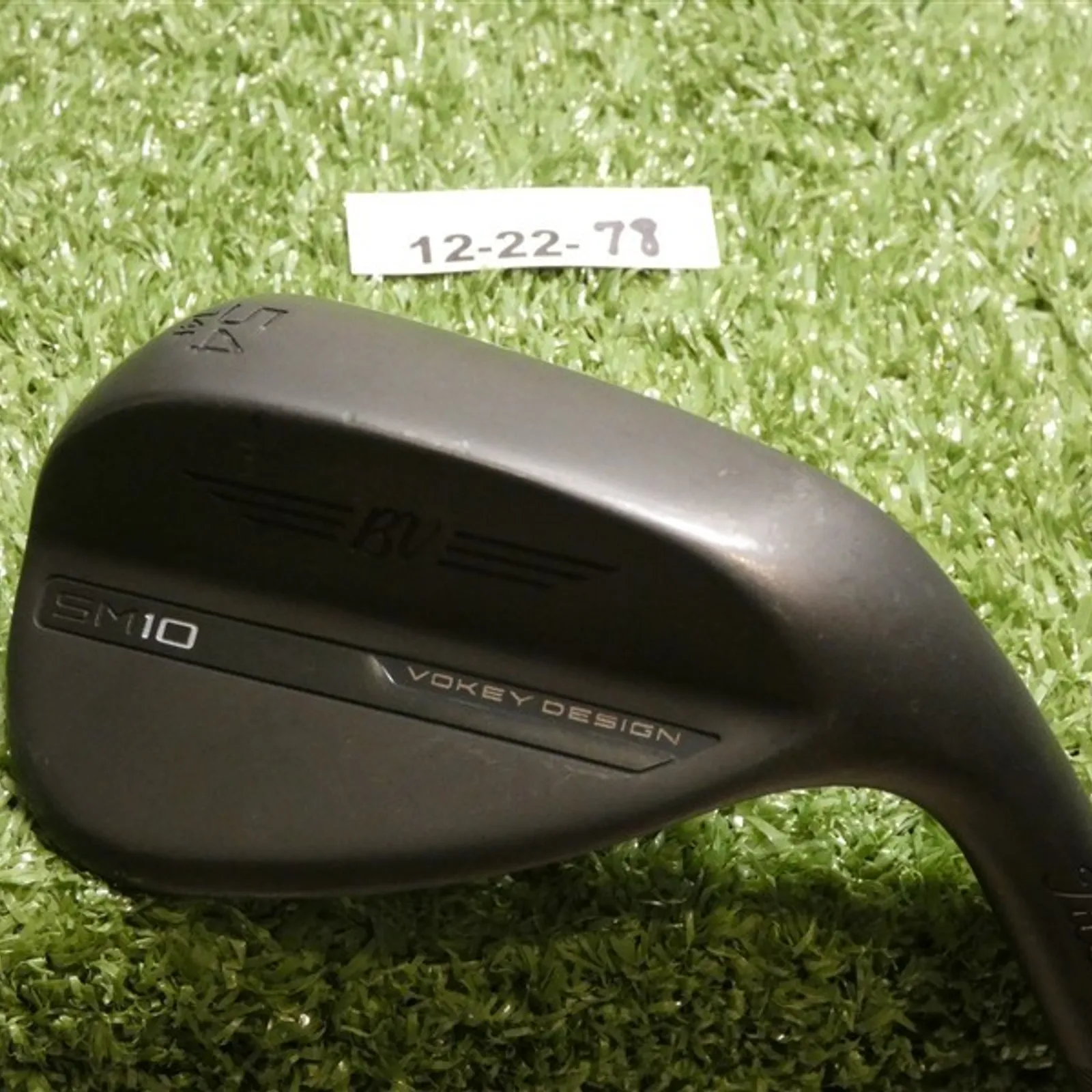 Titleist Vokey SM10 Jet Black 54* 14* Sand Wedge F Grind DG Steel