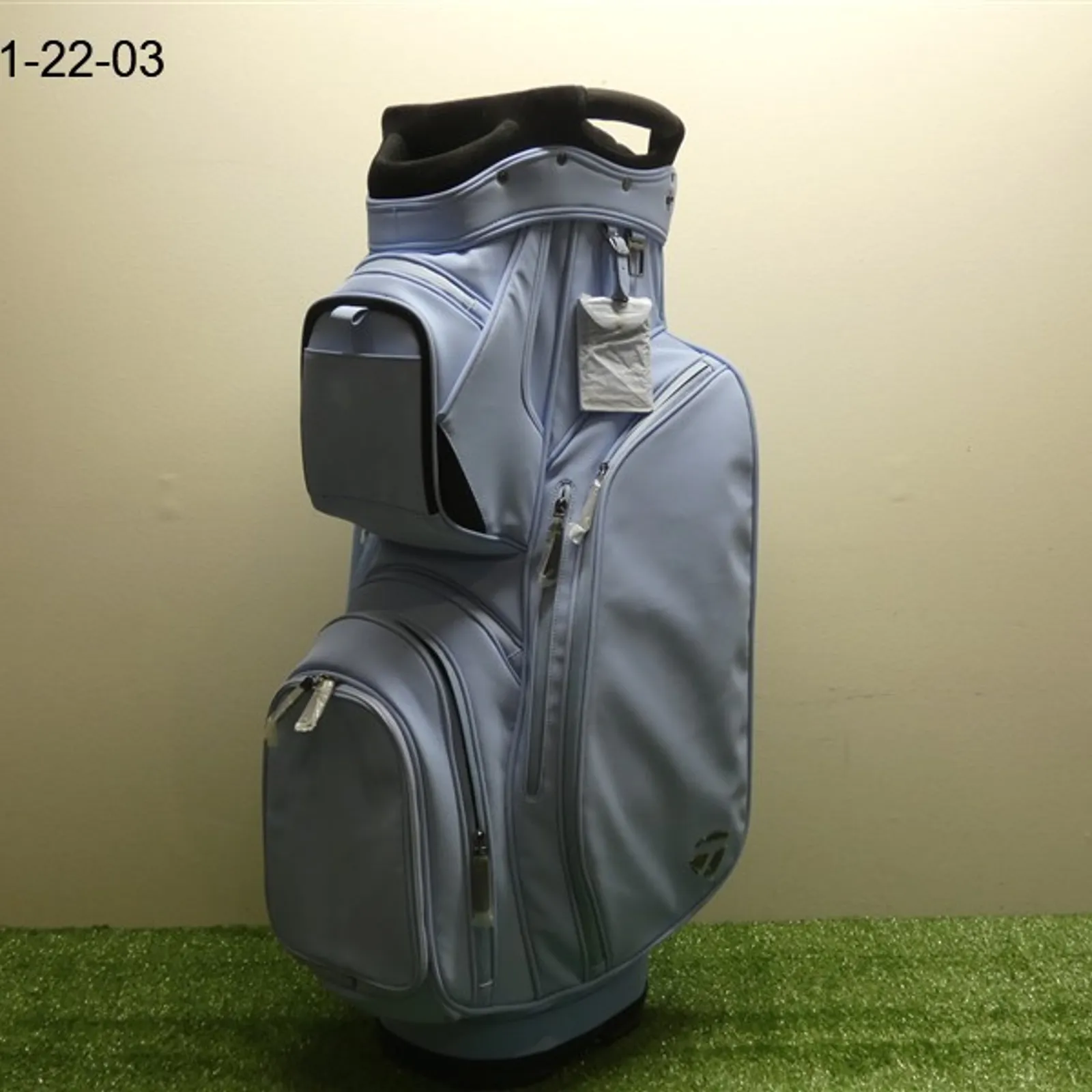 TaylorMade TM26 Signature 14-Way Cart Golf Bag Light Blue New
