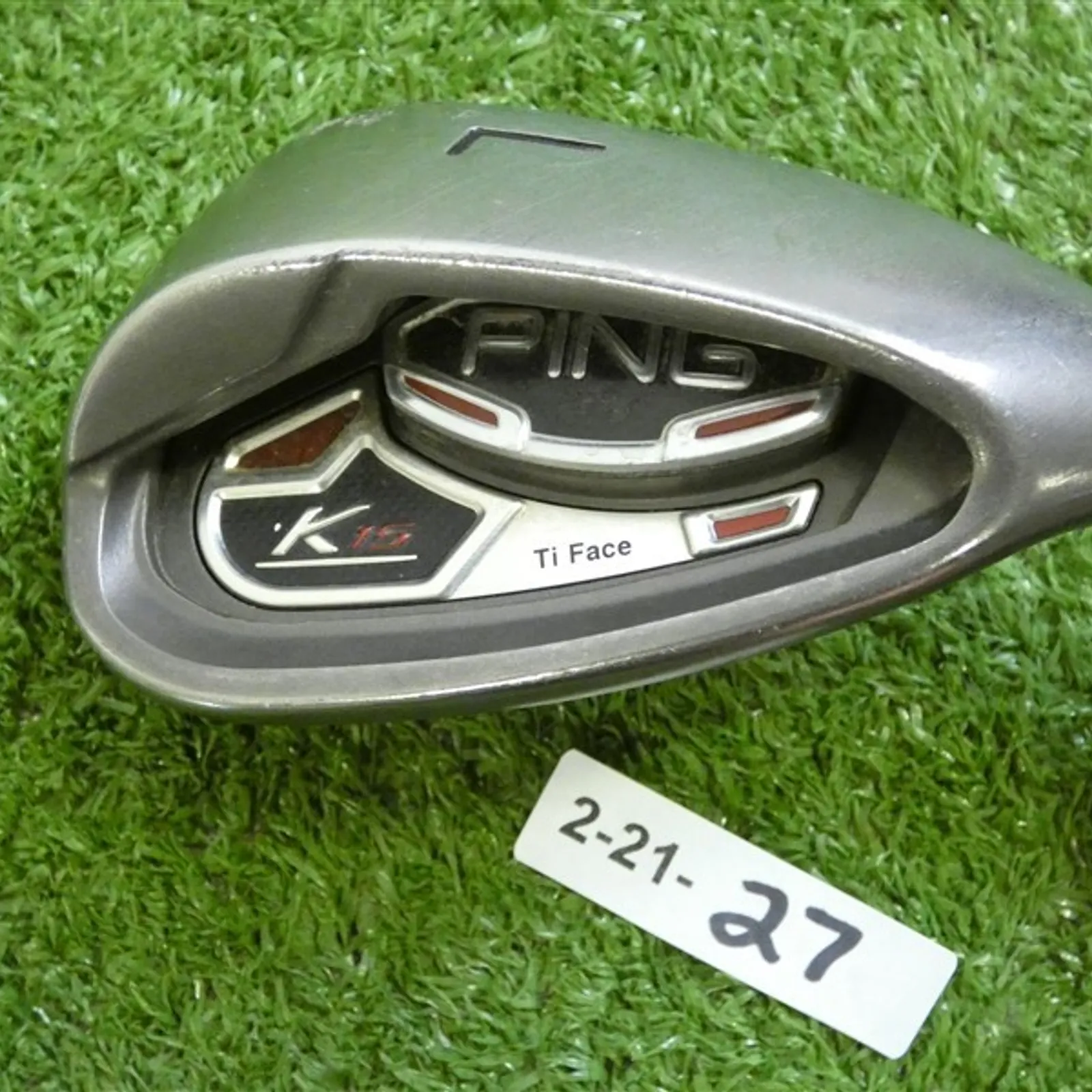 PING K15 58* Lob Wedge TFC 149 Regular Graphite Black Dot display picture 1