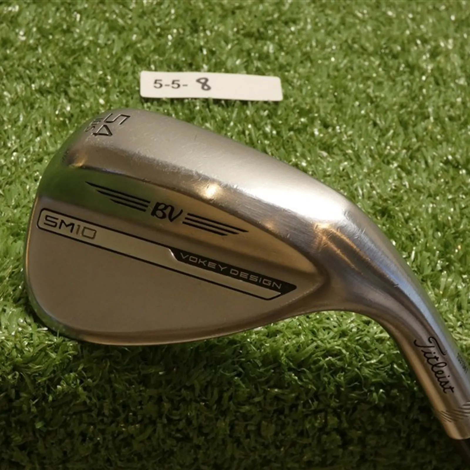 Titleist Vokey SM10 Tour Chrome 54* 10* Sand Wedge S Grind Dynamic