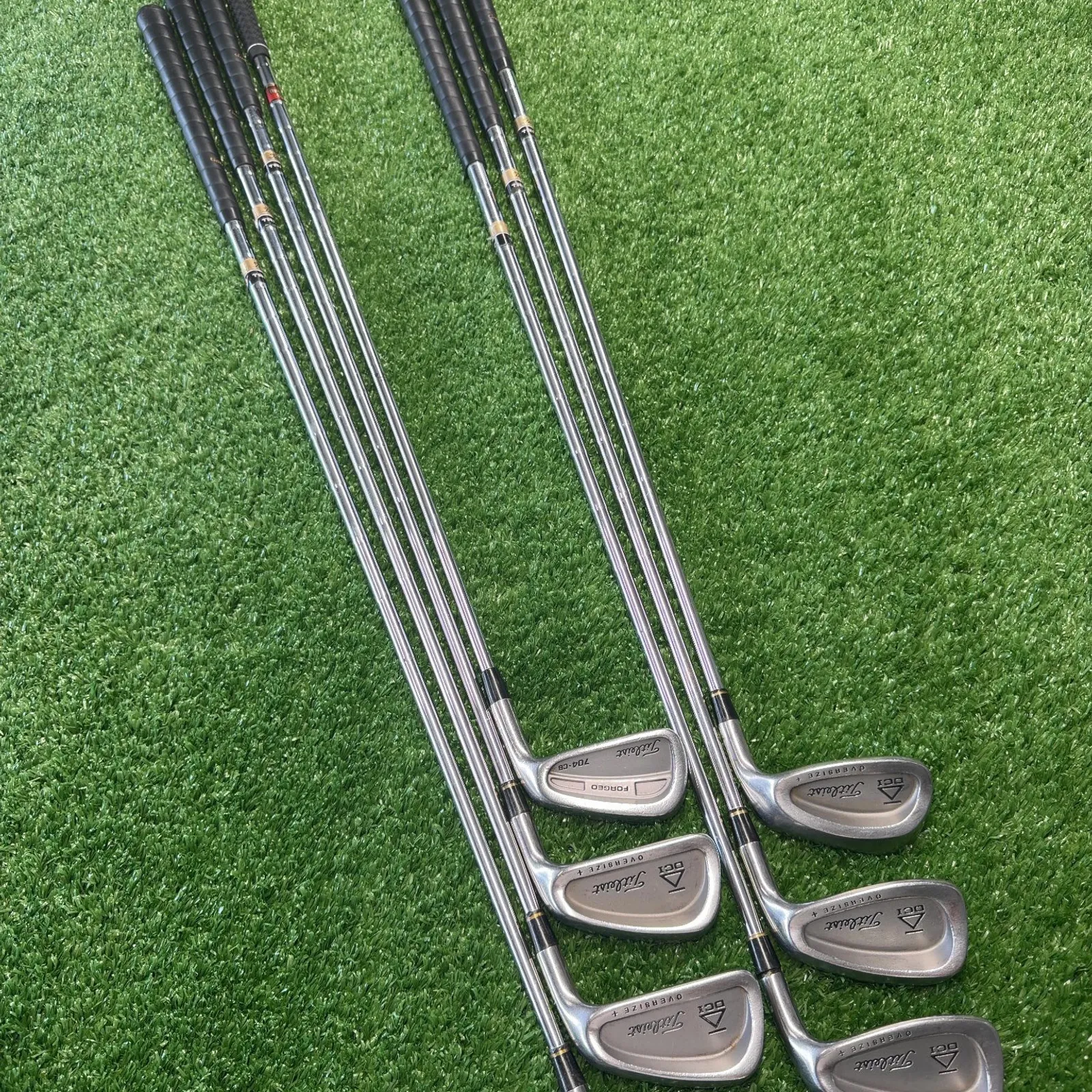 Titleist DCI Black Oversize + Iron Set 4-PW Stiff Tri-Spec RH