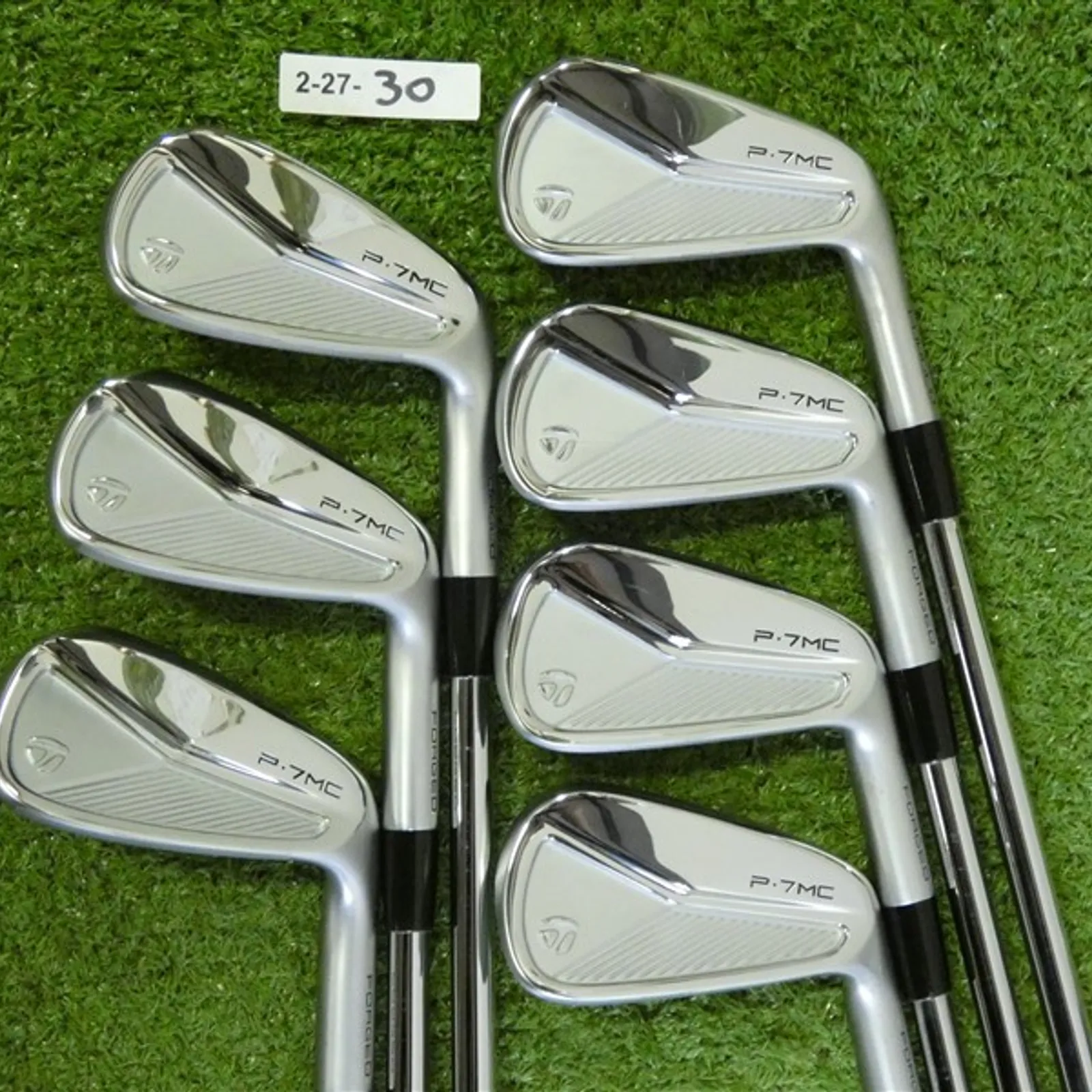 Set De Fers TaylorMade P7MC 2023 4-PW - Shaft Acier Rigide, Droitier, état Reconditionné Bon