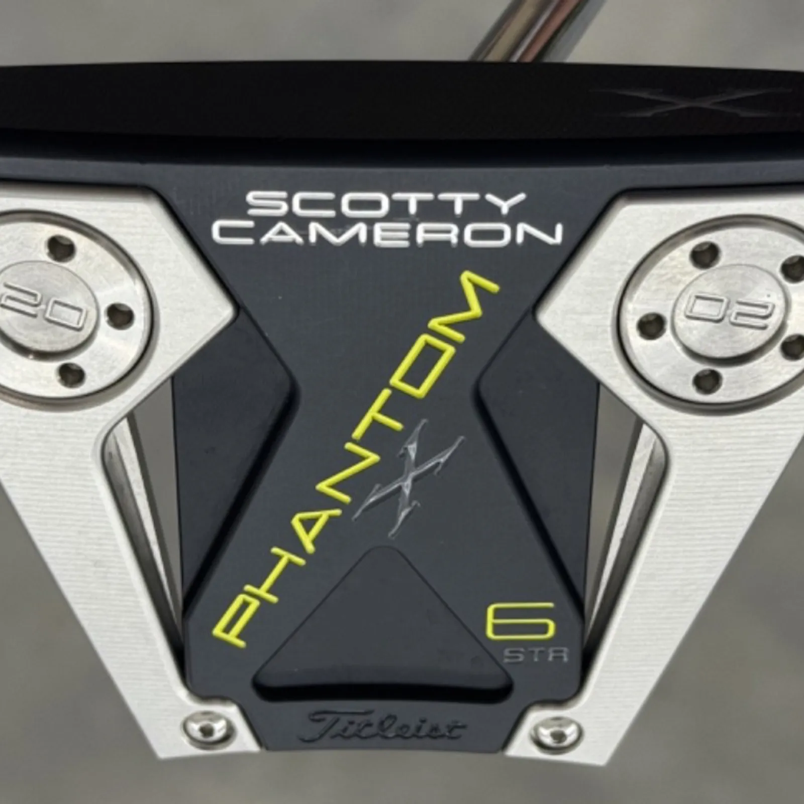 Titleist - 【値下・美品】Titleist ファントム PHANTOM  X 6STR SCOTTY CAMERON タイトリスト スコッティ・キャメロン PHANTOM X