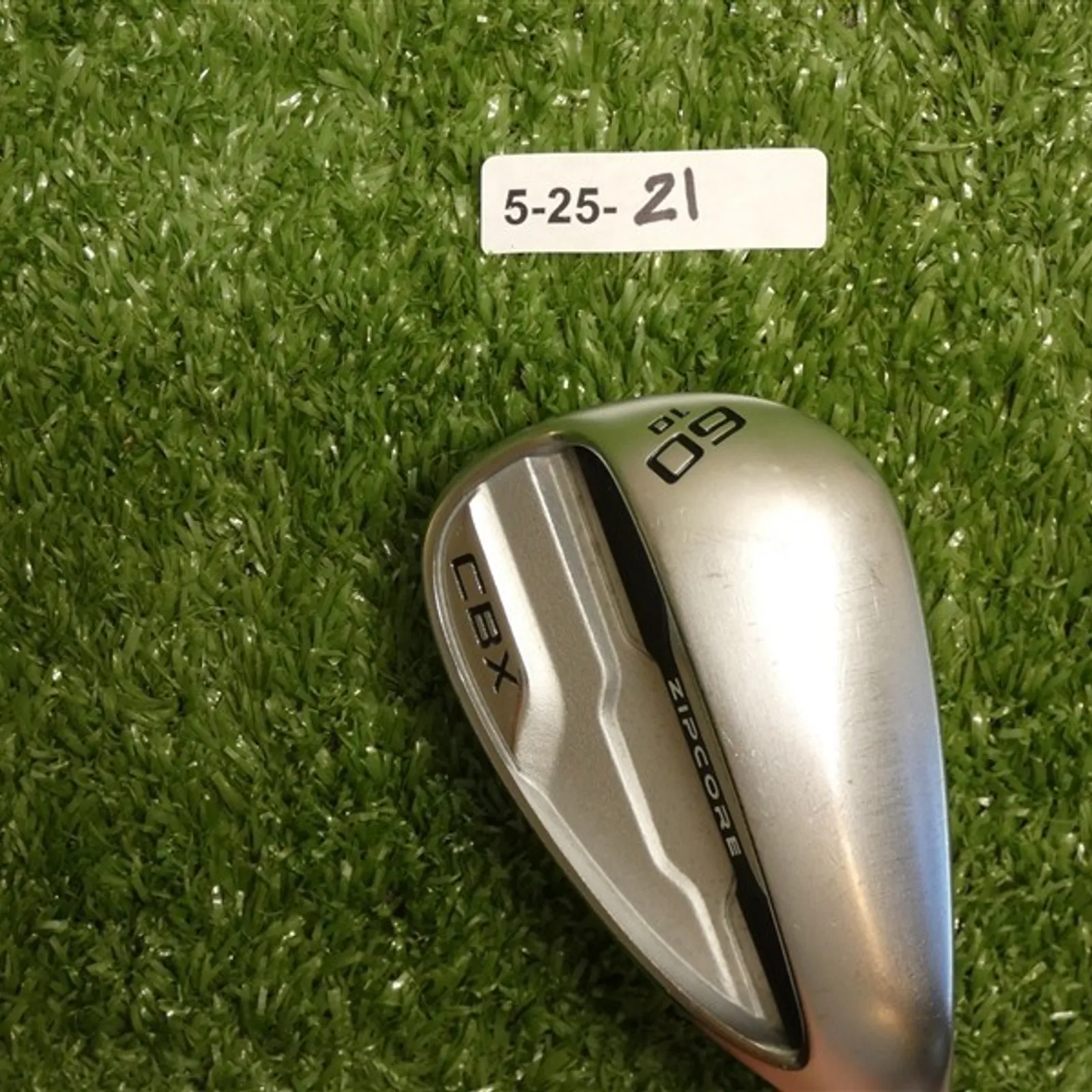 Cleveland CBX ZipCore 60* 10* Lob Wedge Dynamic Gold Spinner Steel