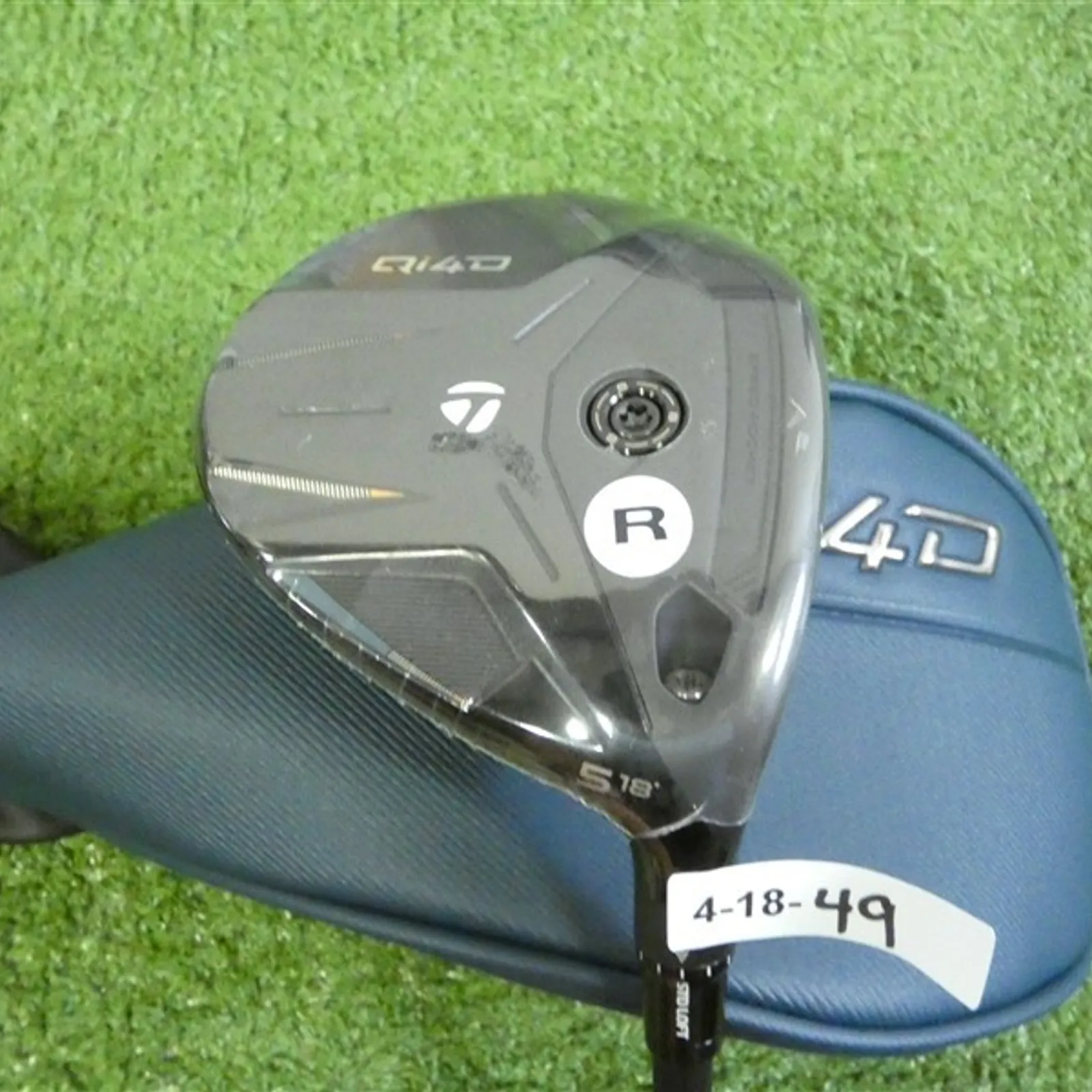 TaylorMade 2026 Qi4D 18* 5 Wood REAX 55 Regular Graphite with