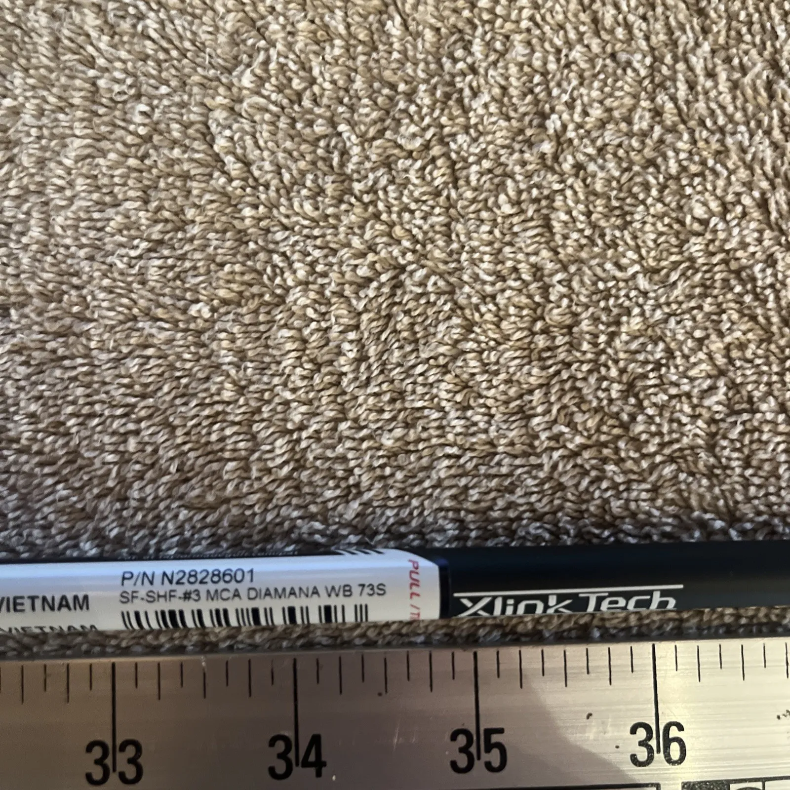 Brand New Diamana WB 73 X 42.5” Wood Shaft, Ships Today!