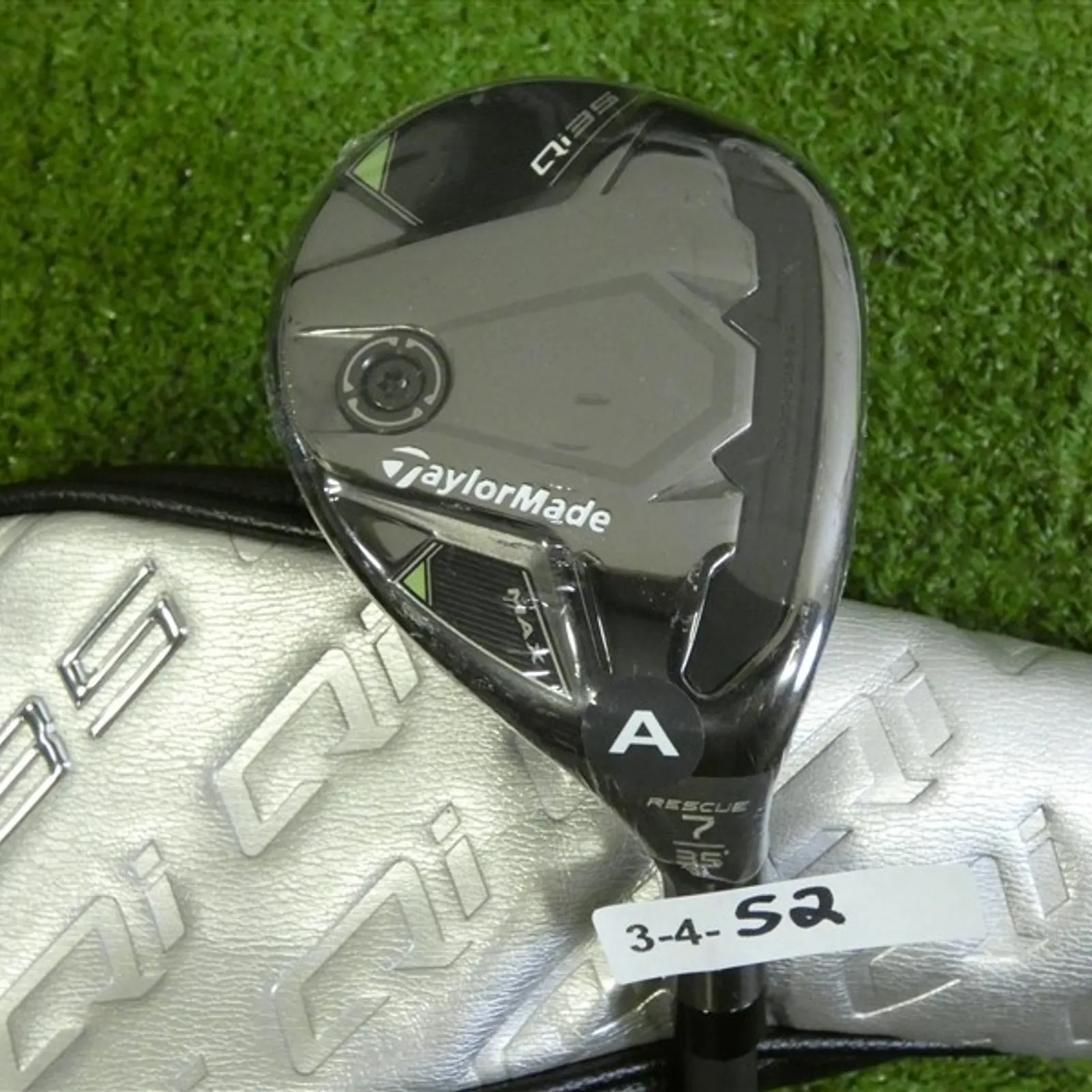 TaylorMade Qi35 Max 35* 7 Hybrid Rescue AirSpeeder 50 A Senior