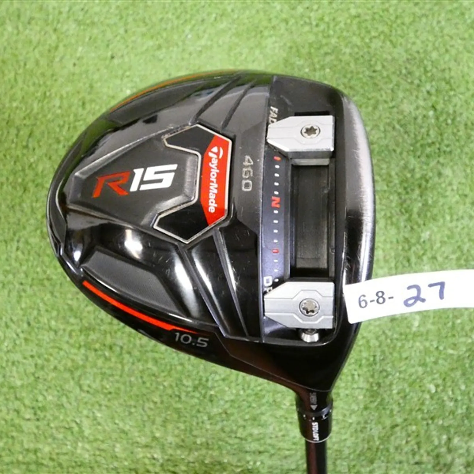 TaylorMade R15 Black 10.5* Driver Speeder Evolution 57 Regular