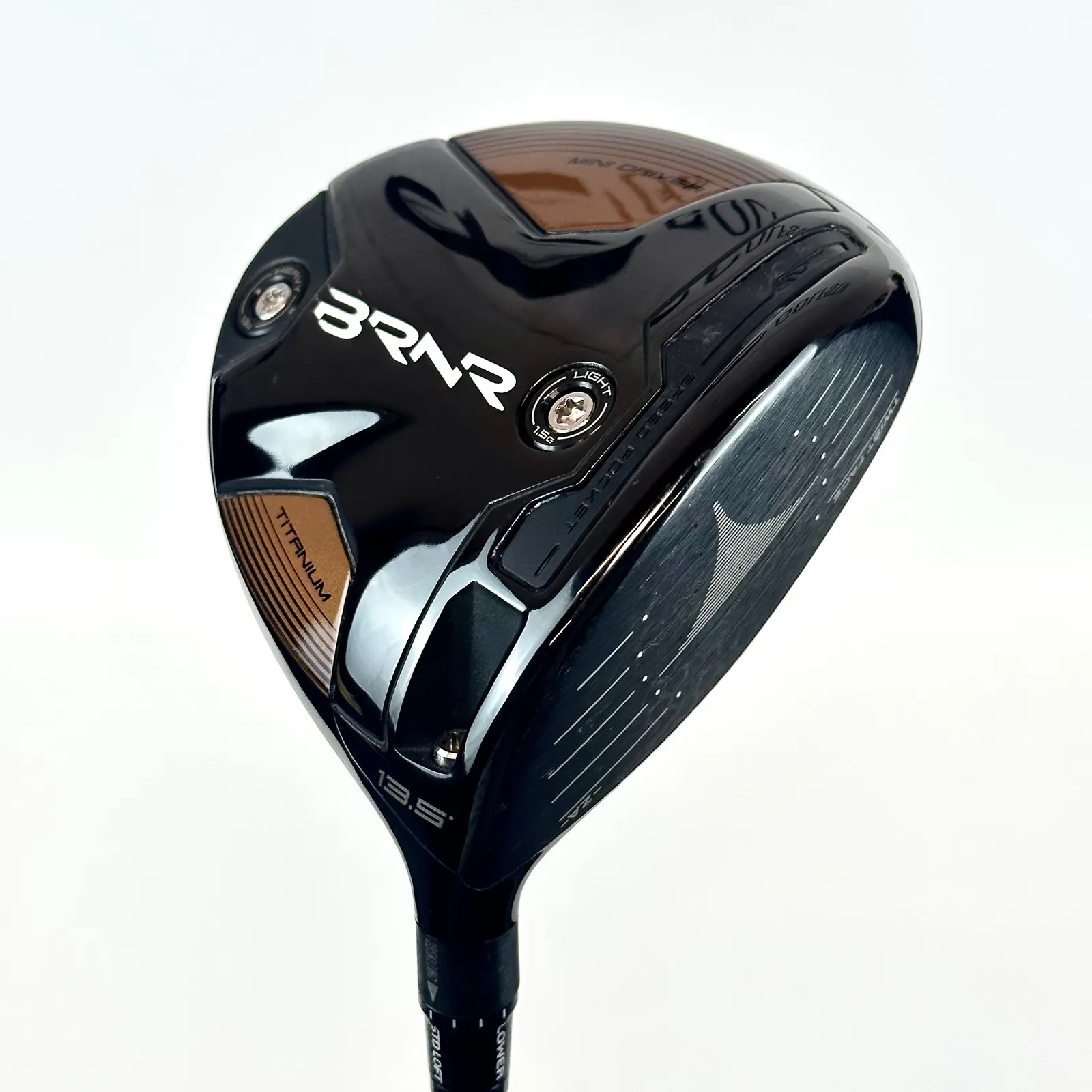 HOT DEALS! TaylorMade BRNR Mini Driver 13.5º - UST Mamiya Pro Force 65  Stiff - TM Grip