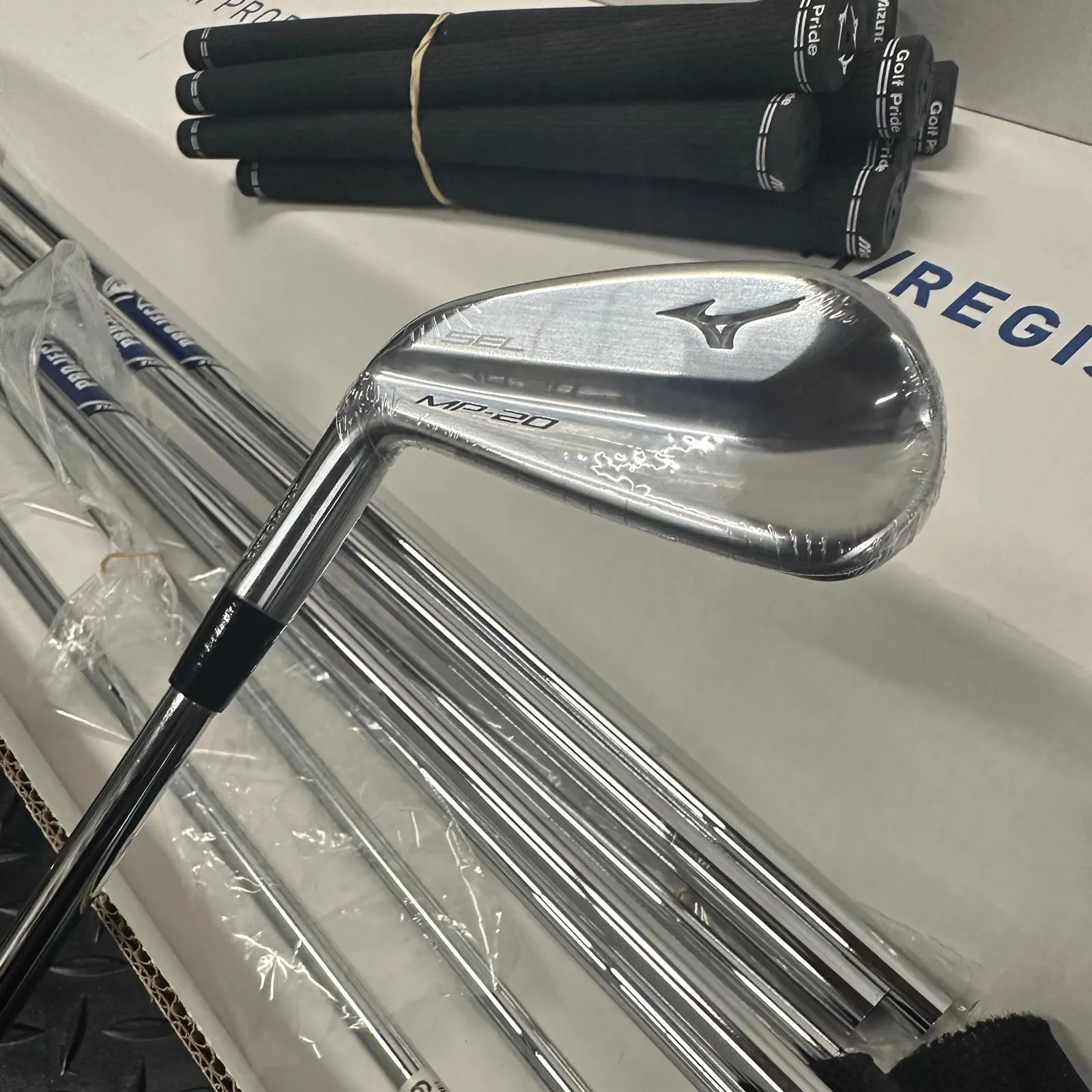 Mizuno MP 20 SEL 3 P PX 6.0 S Flex GP Grips New