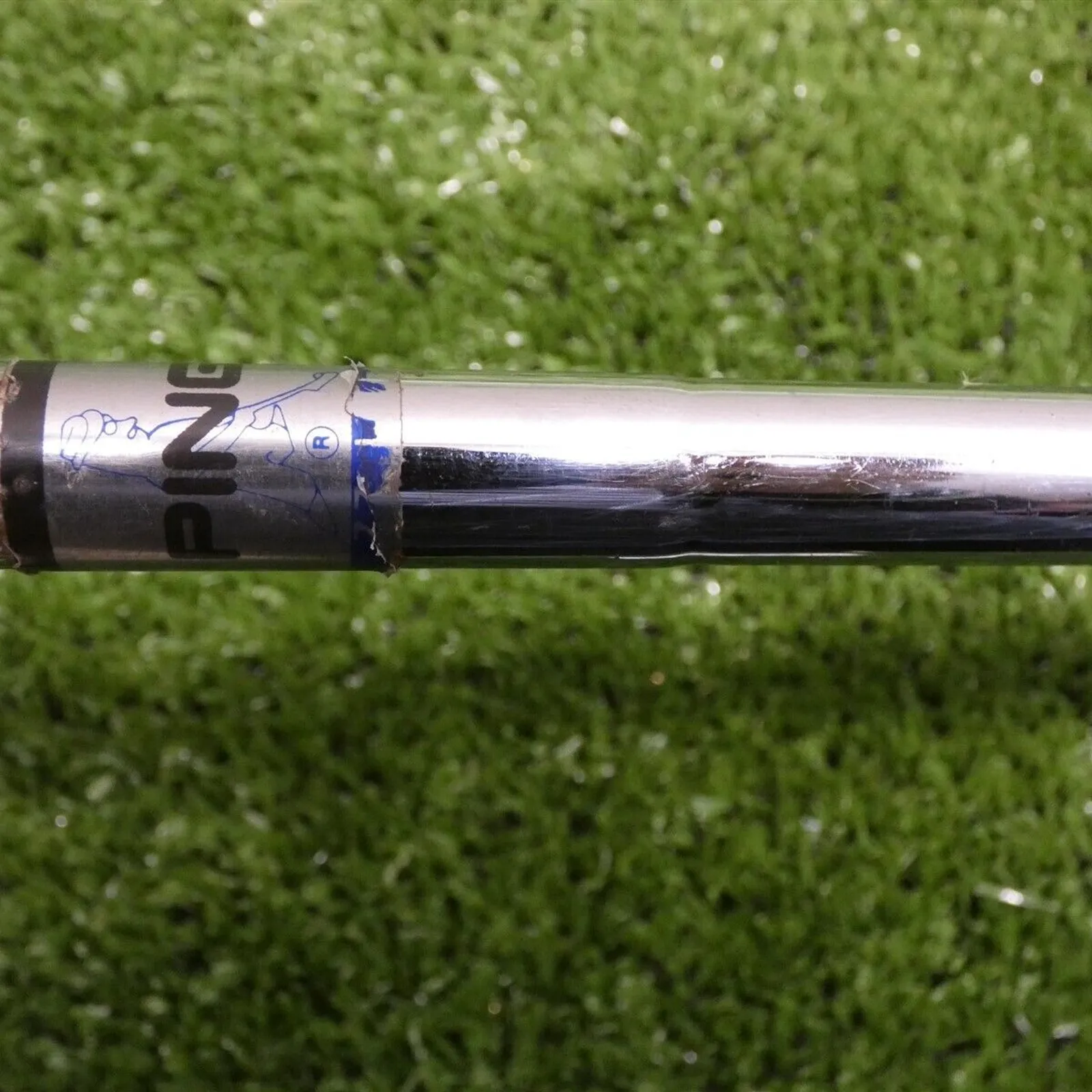 PING Eye 2 6 Iron ZZ Lite Stiff Steel Orange Dot 2.25* Flat -.5