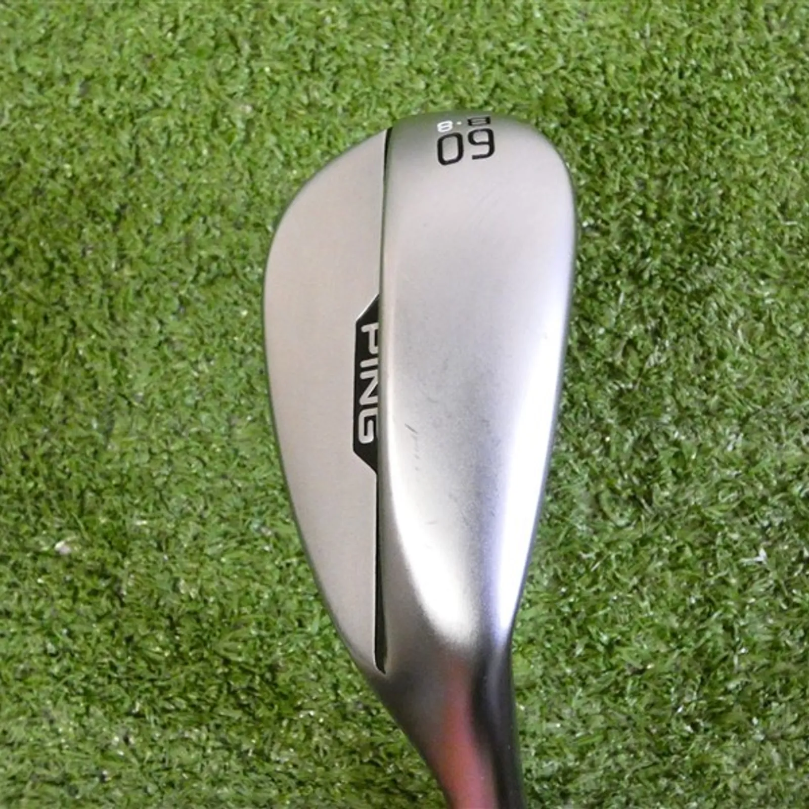 Ping S159 Chrome 60* 8* Lob Wedge B Grind Z-Z115 Steel Black Dot Mint