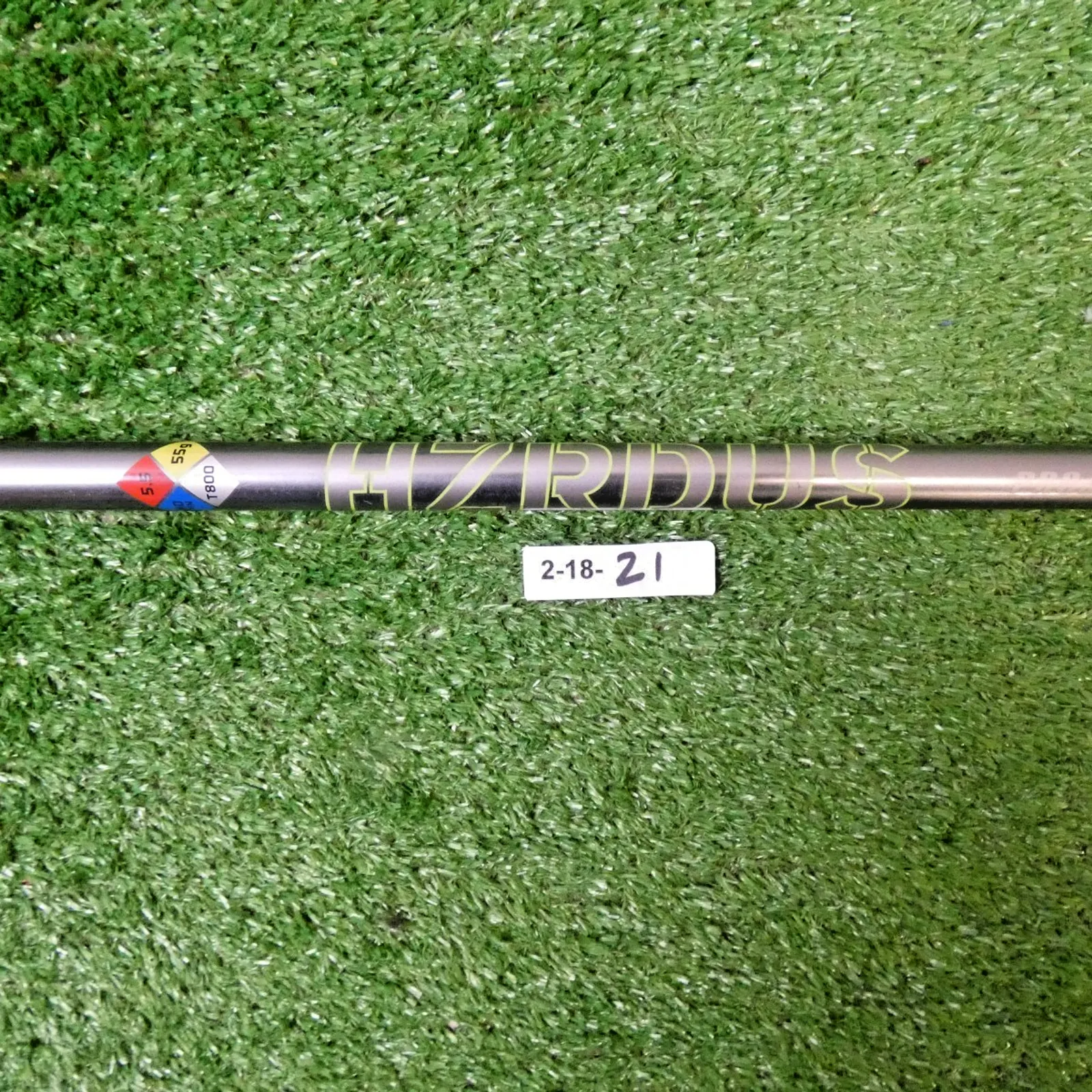 Callaway Project X HZRDUS T800 55G 5.5 Regular Flex Driver Shaft 44.5