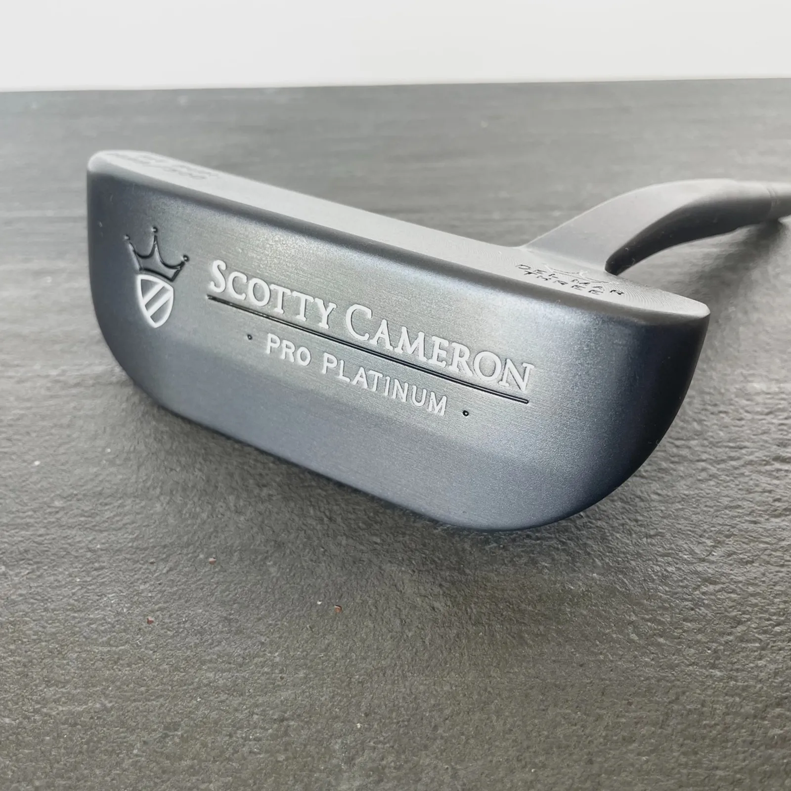 Scotty Cameron Del Mar 3 Pro Platinum 1st/500 - Matte Aqua Finish - Choose  Length/Grip