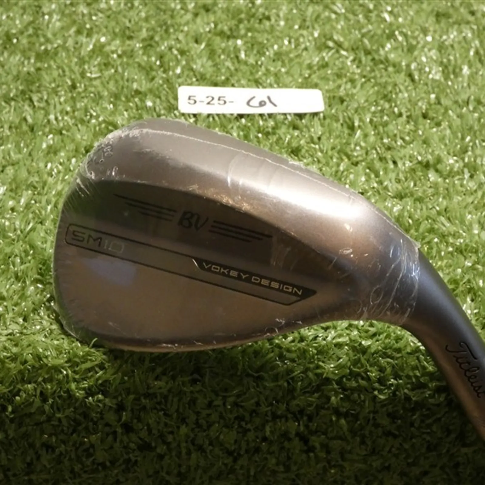 Titleist Vokey SM10 Nickel 56* 12* Sand Wedge D Grind Dynamic Gold