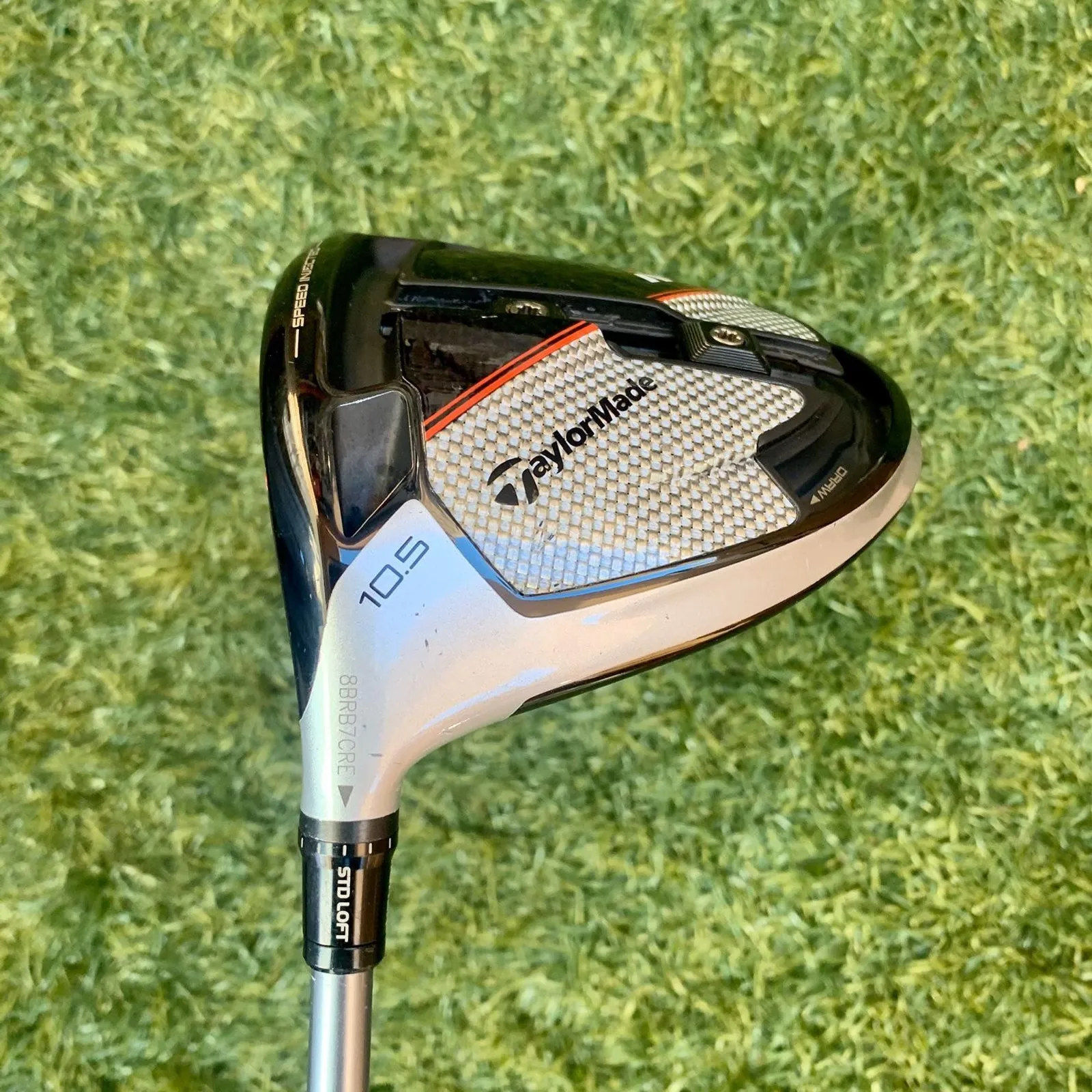 TaylorMade M5 10.5* Demo Driver LH - Ozik MFS White Tie 55