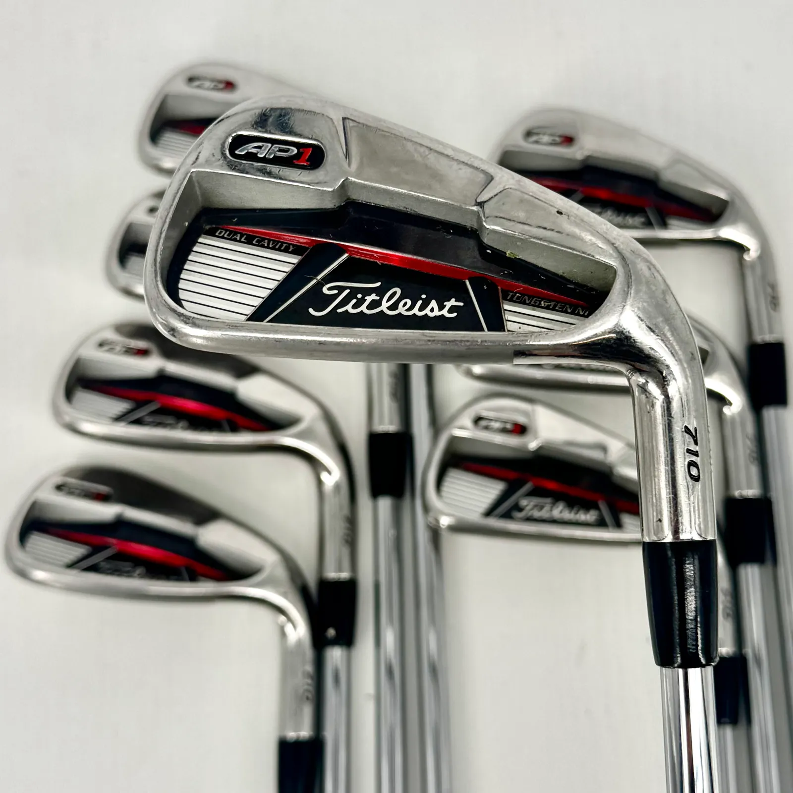 Titleist 710 AP1 Iron Set 3i-PW - DG S300 Shafts - GP Midsize Wraps