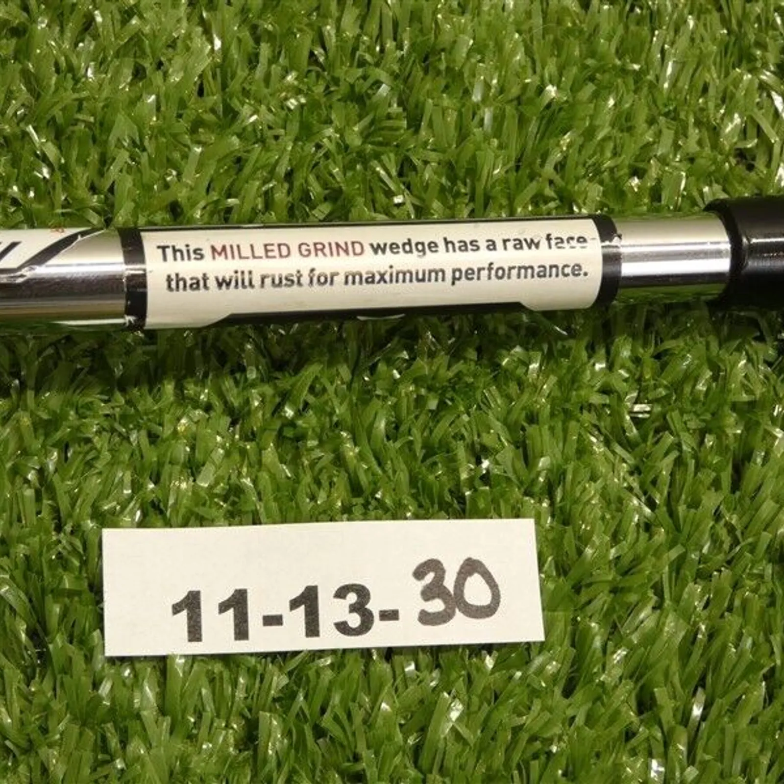 TaylorMade Milled Grind Hi-Toe 3 RAW Left Hand 60* 13* Lob