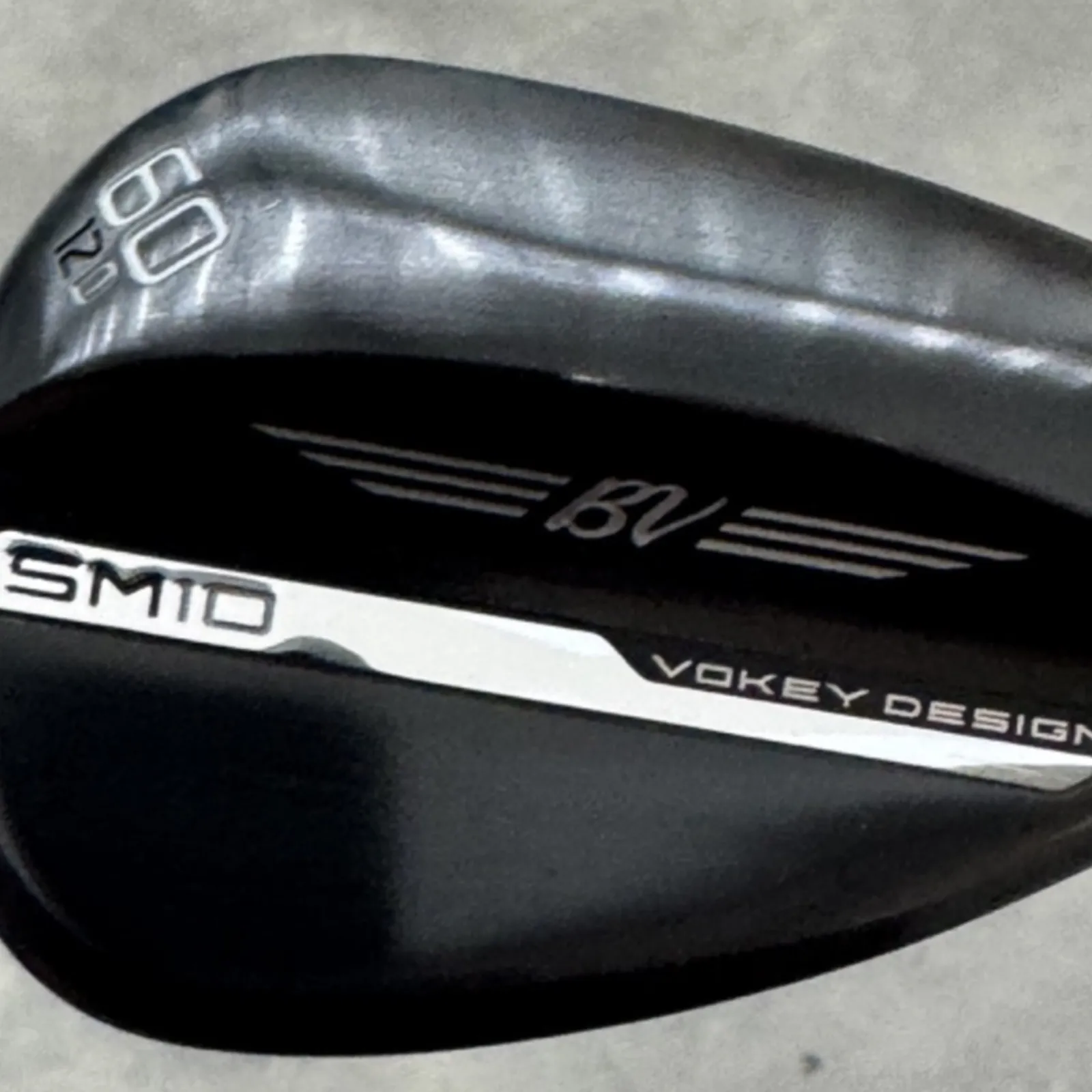 Mint Titleist Vokey Design BV Black Vapor SM10 60° 12 D Wedge w