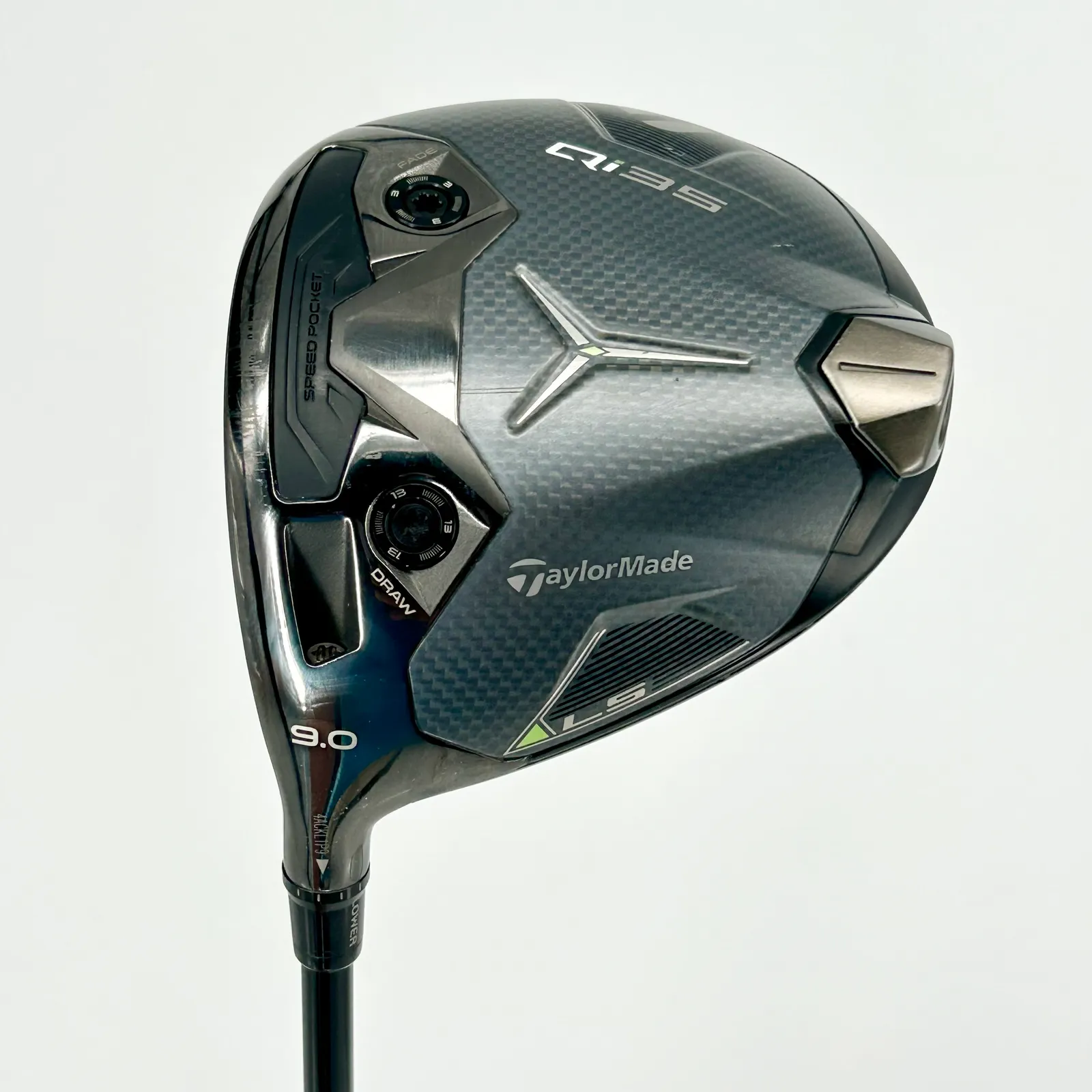 Taylormade LH QI35 LS 9° Driver - HZRDUS 6.5 70g Shaft - GP