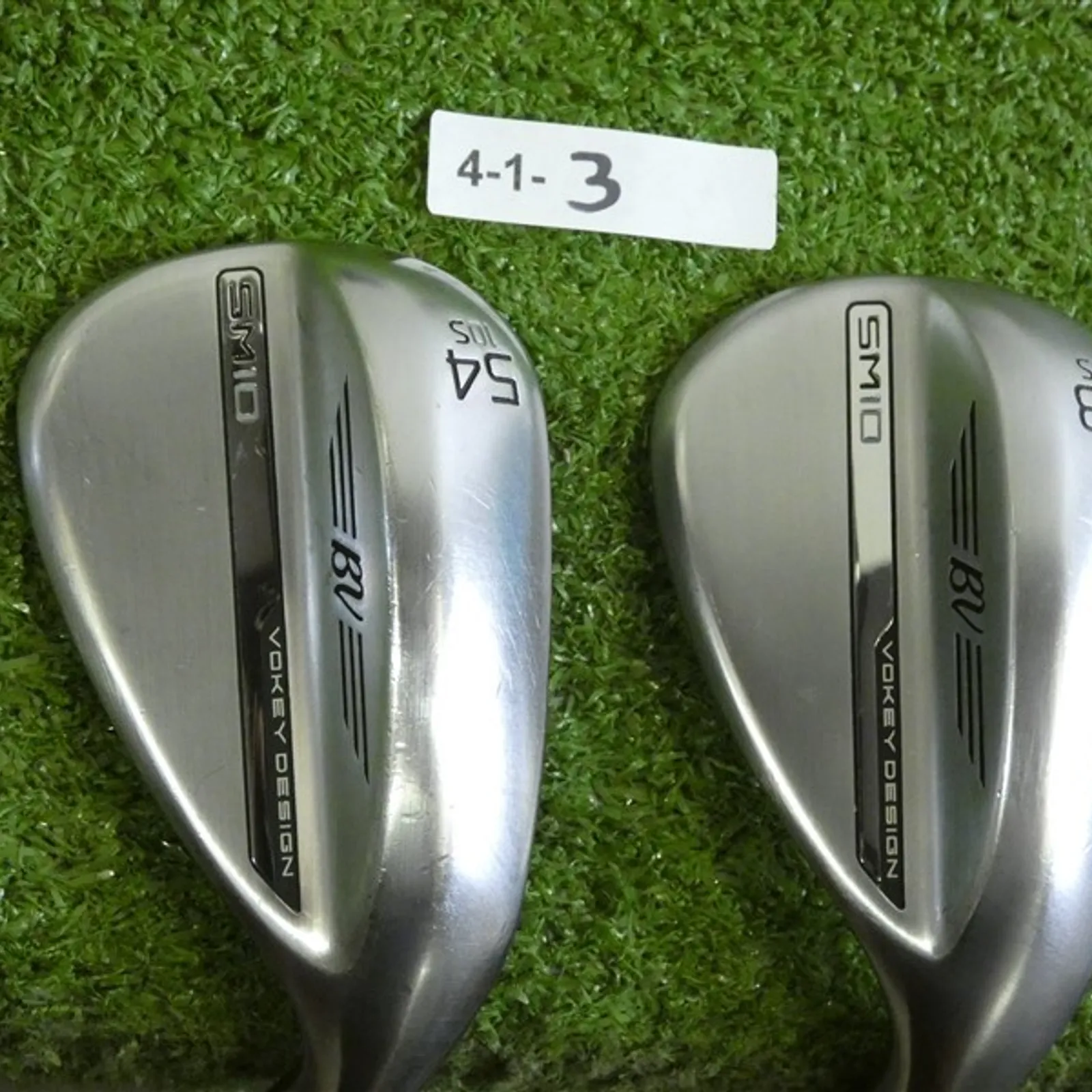 Titleist Vokey SM10 Tour Chrome 54/58* 10/10* Sand/Lob Wedge Set S