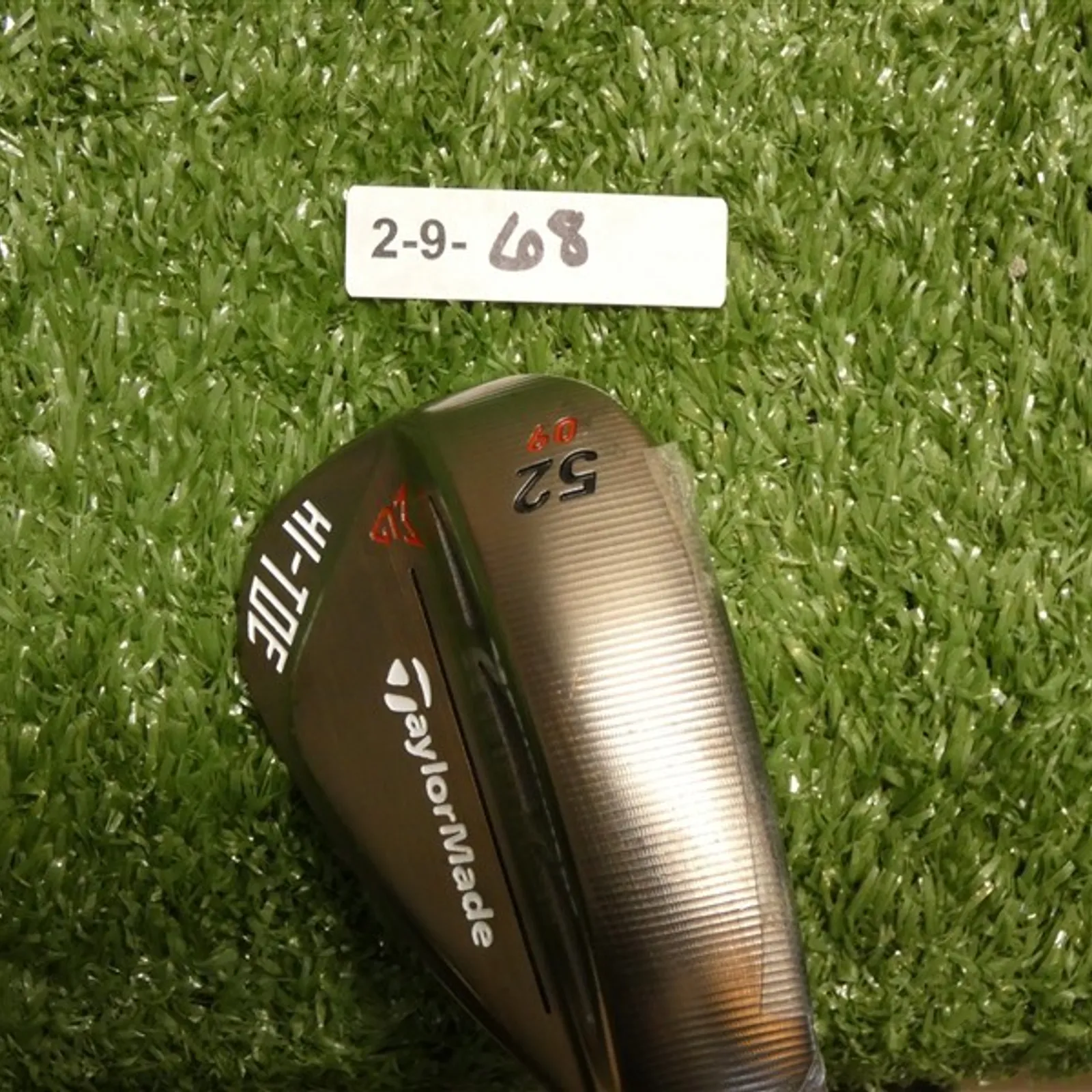 TaylorMade Milled Grind Hi-Toe RAW 52* 09* Gap Wedge KBS 115 Steel