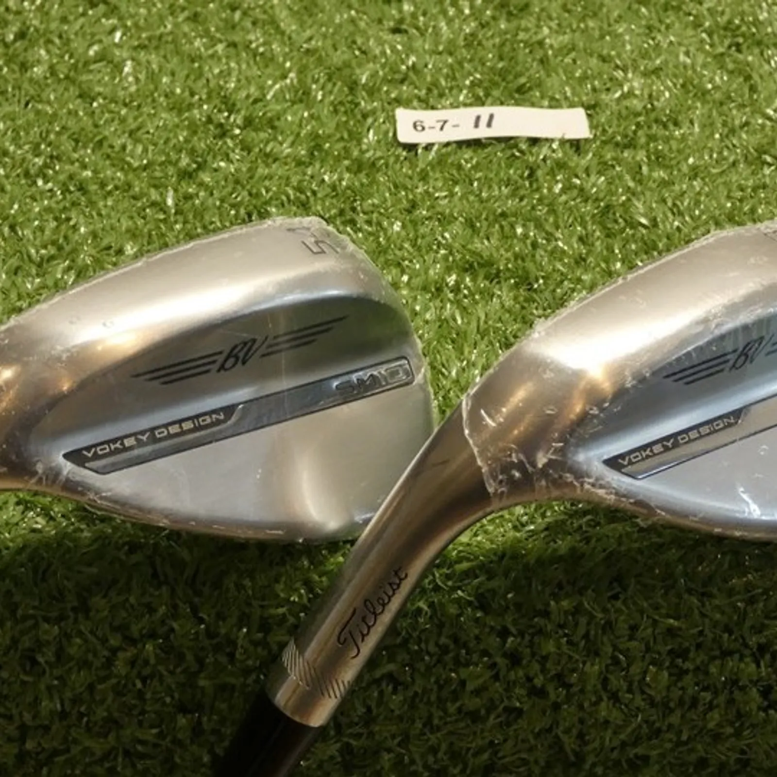 Titleist Vokey SM10 Left Hand 54/58* 10* Sand/Lob Wedge Set DG
