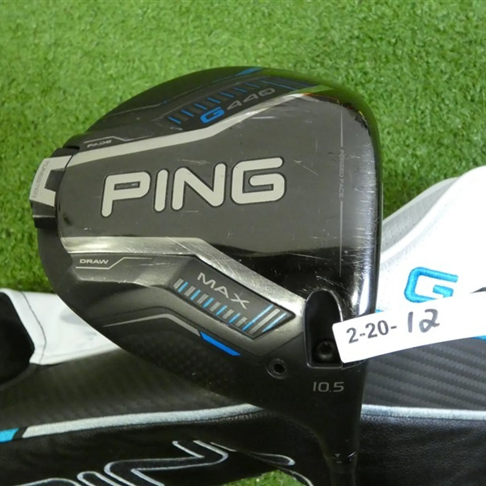 PING G440 Max 10.5* Driver Alta CB 50 Regular Graphite with Headcover