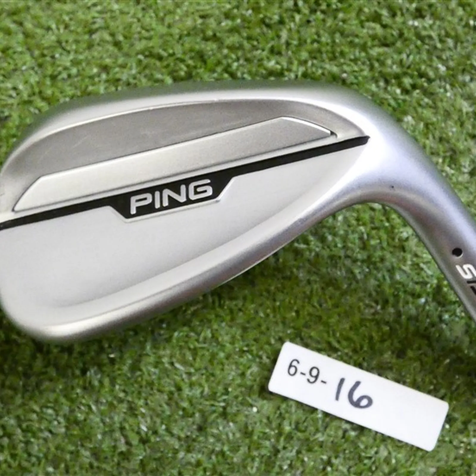 Ping S159 Chrome 56* 14* Sand Wedge W Grind Z-Z115 Steel Black Dot