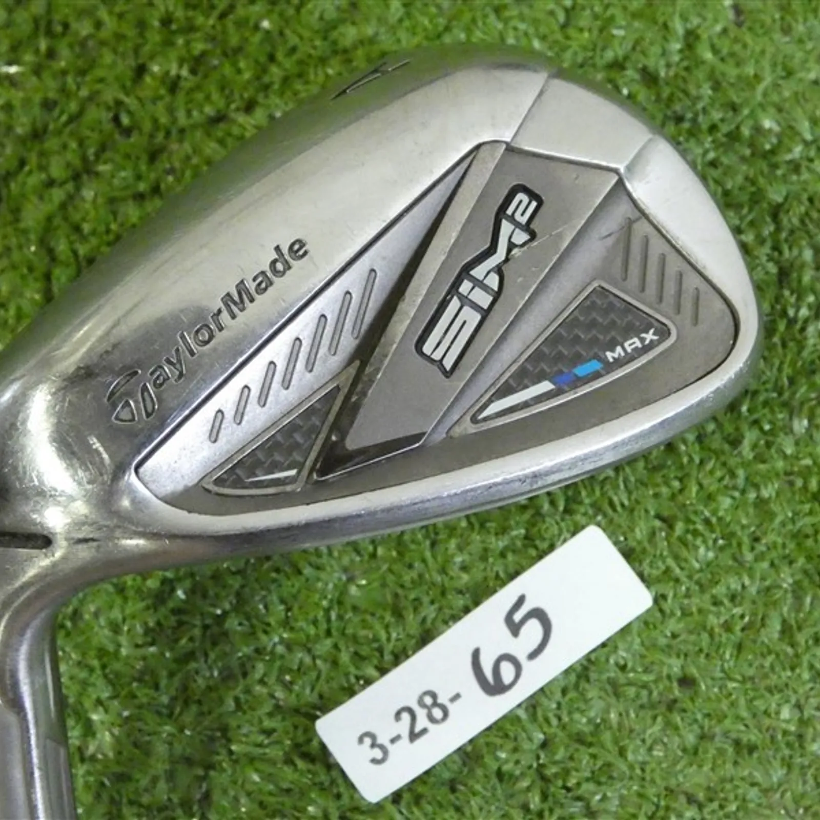 TaylorMade SIM2 Max 49* Left Hand A Gap Wedge KBS Max MT 85